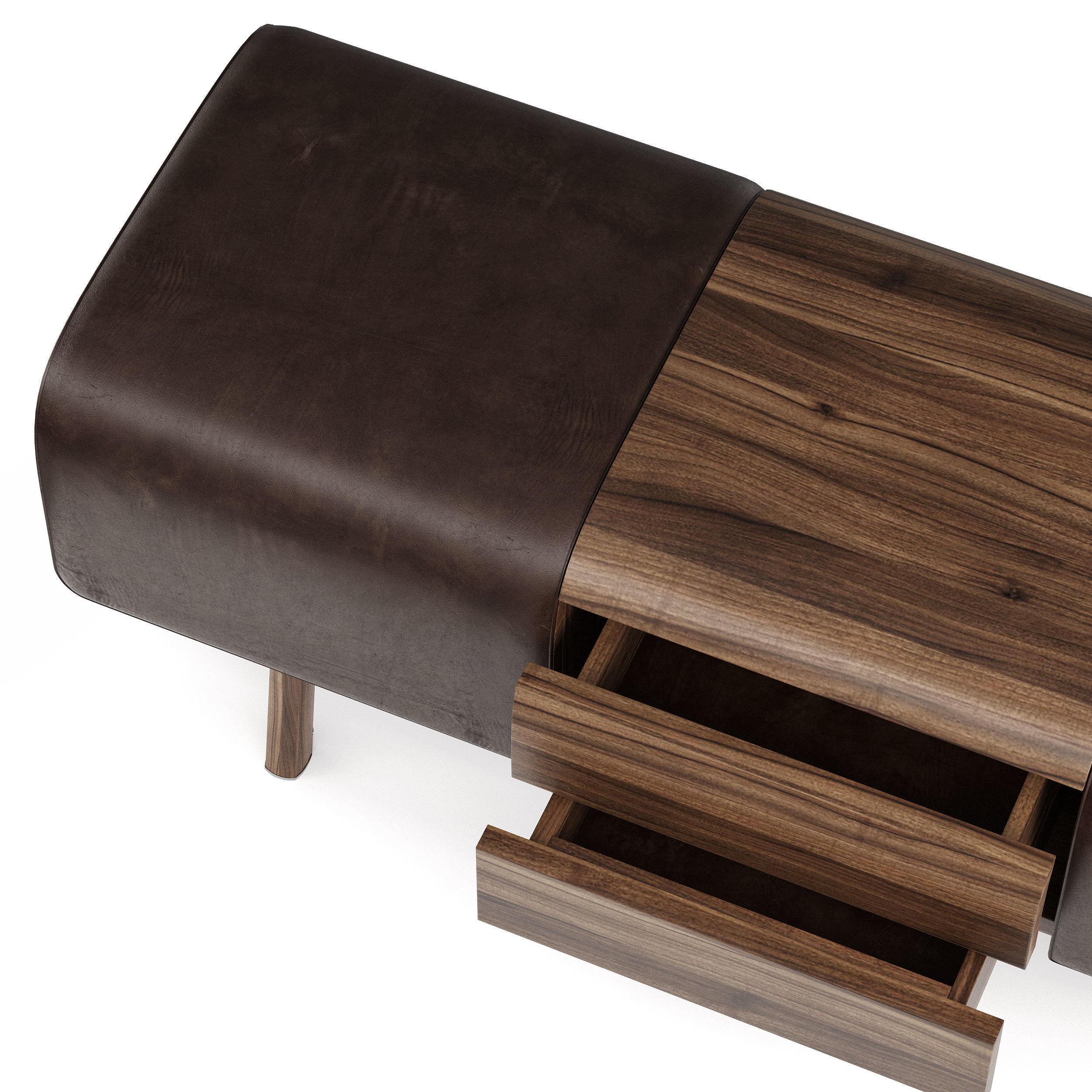 necessaires bench hermes 3D model_1