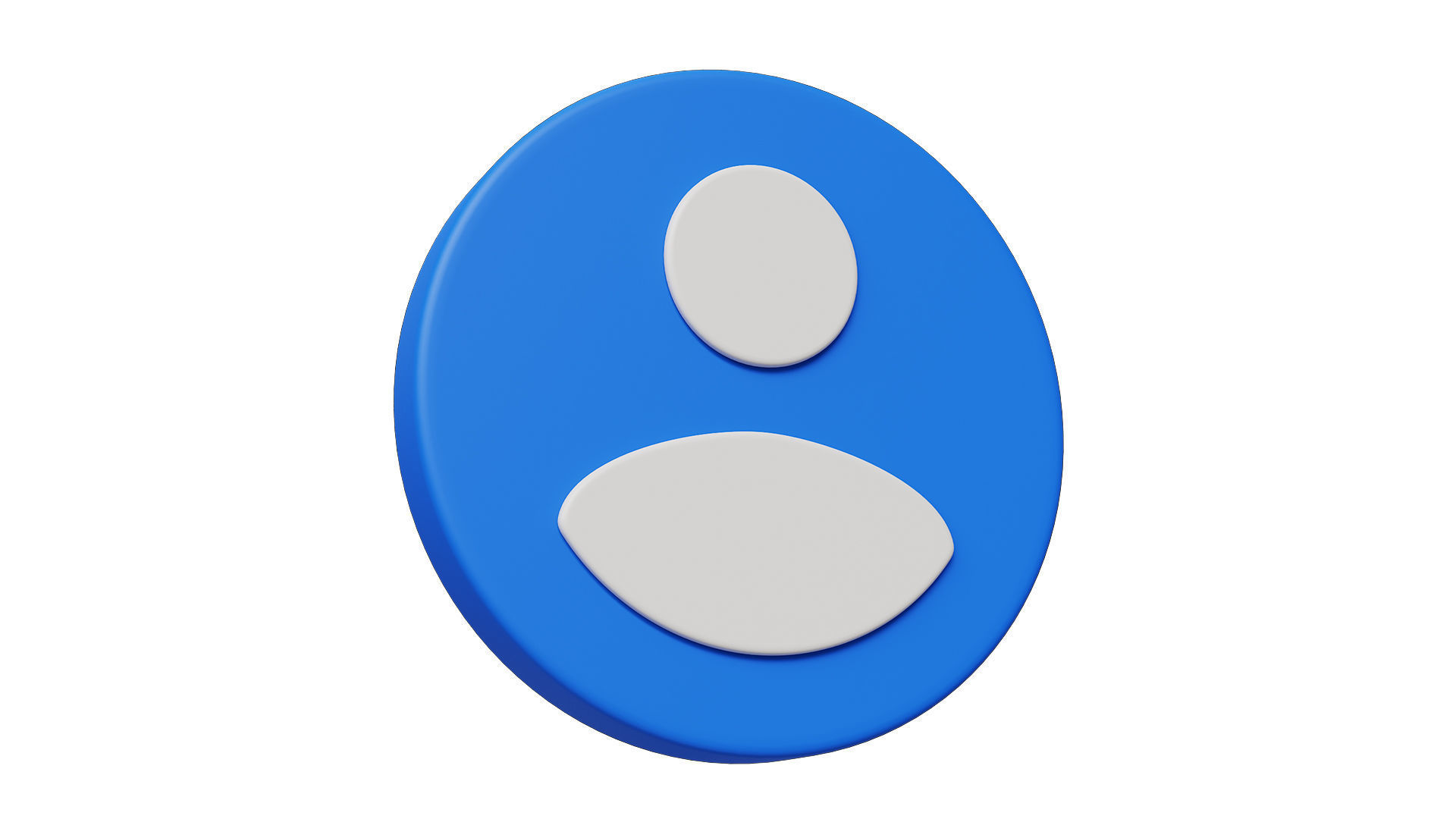 3D model User icon VR / AR / low-poly | CGTrader