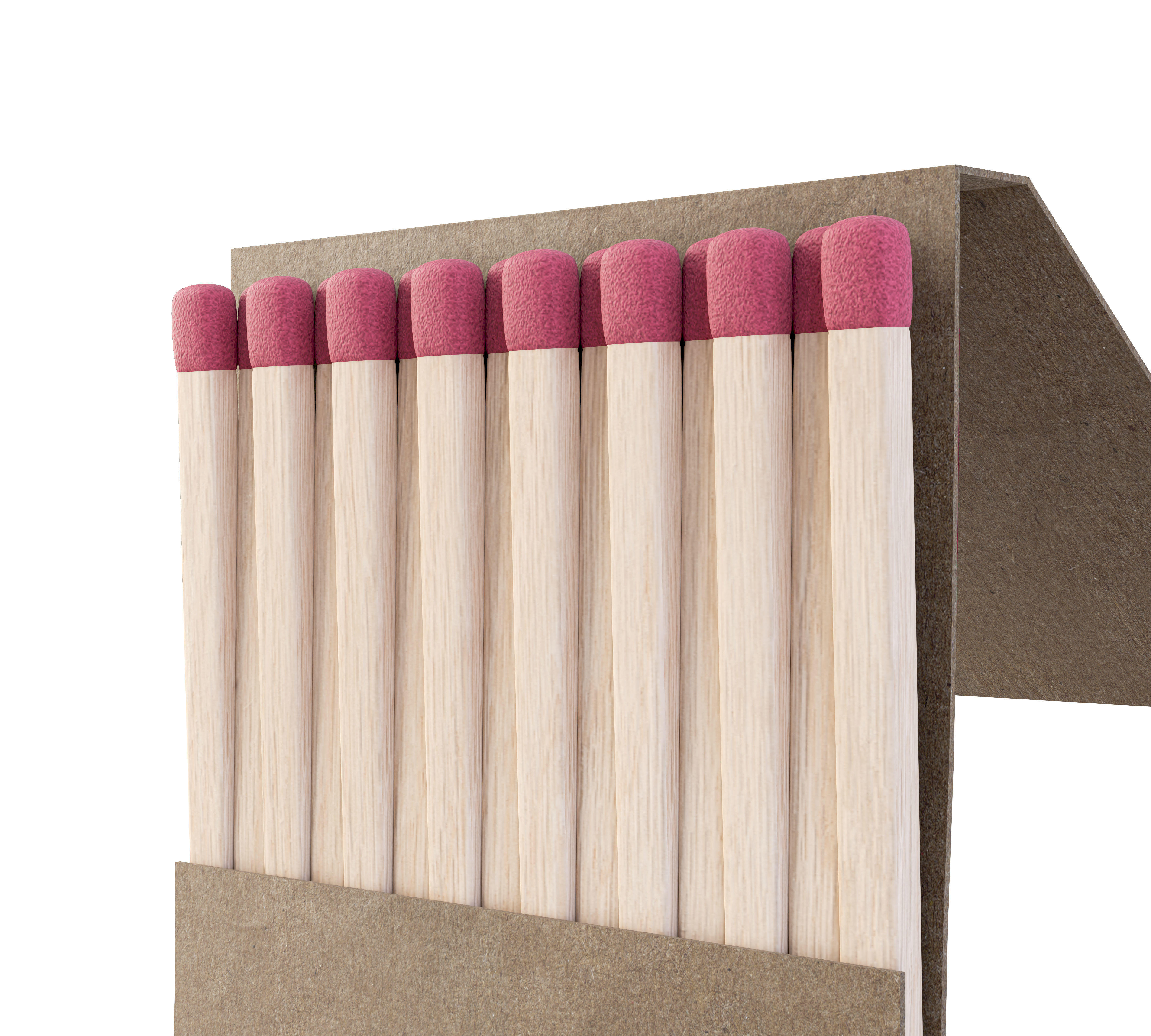 Book Of Matches 3D model_6