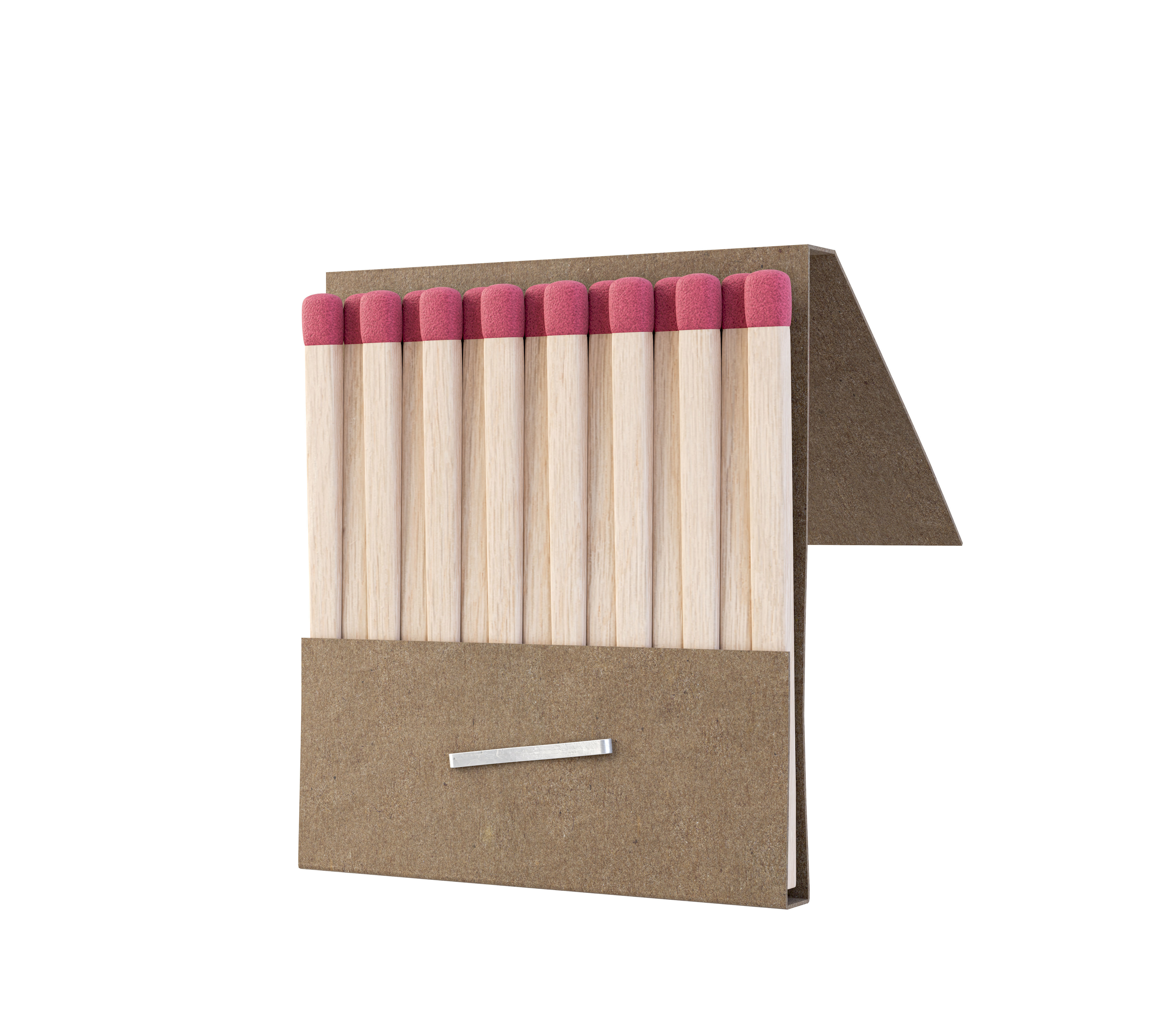 Book Of Matches 3D model_10