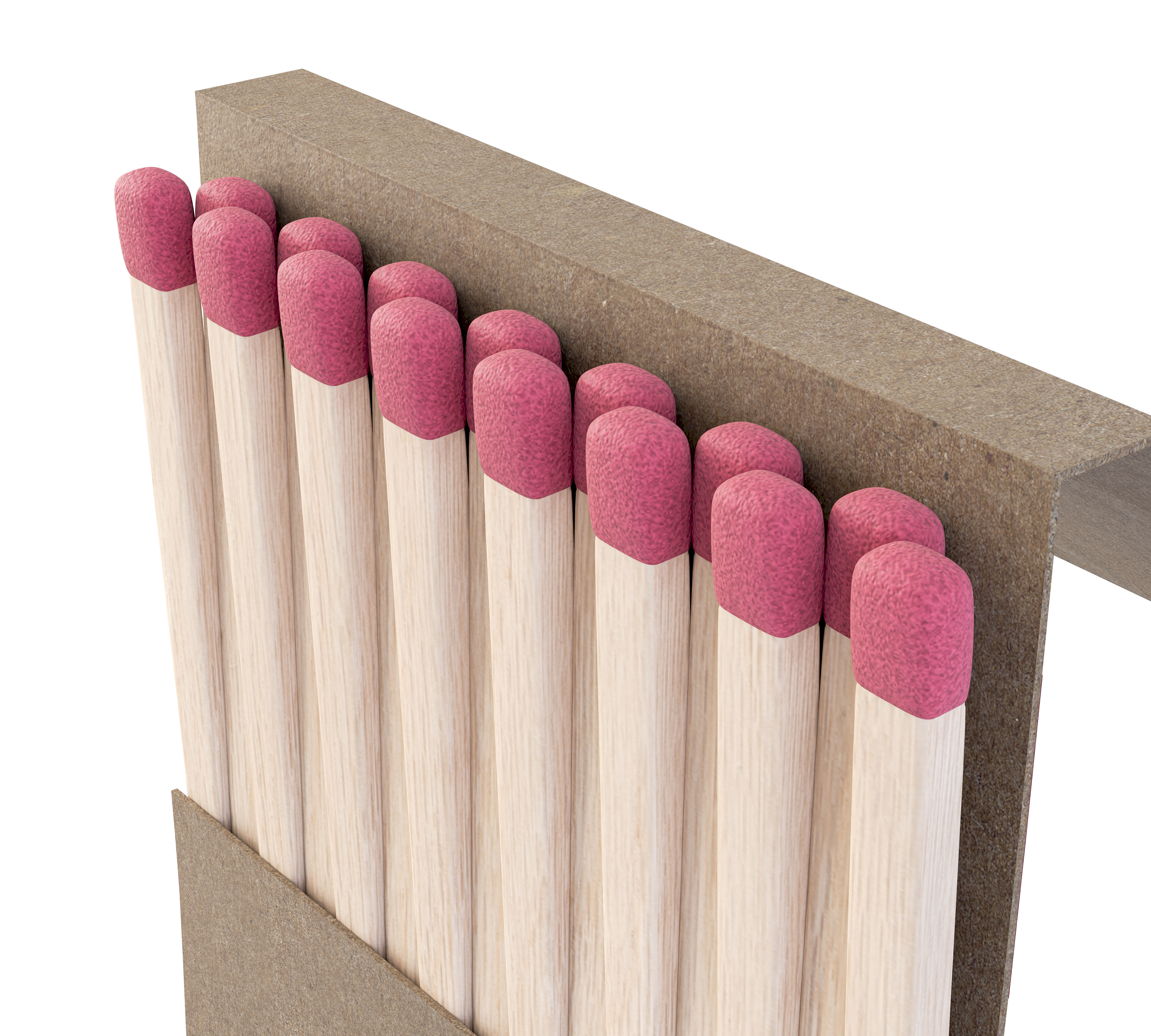 Book Of Matches 3D model_12