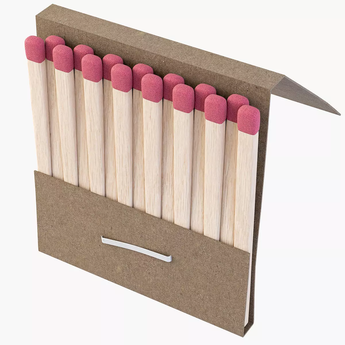 Book Of Matches 3D model_0