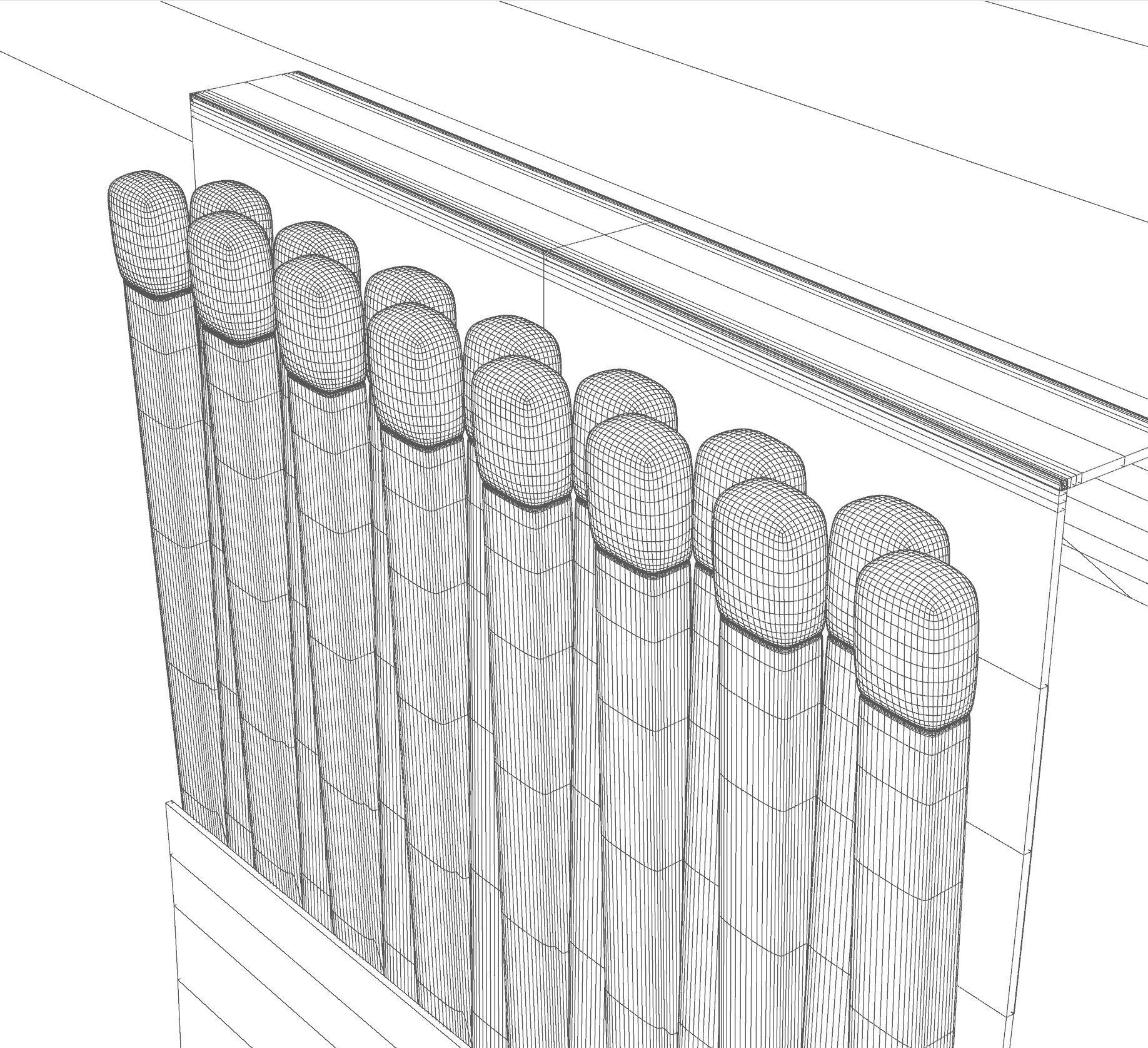 Book Of Matches 3D model_16