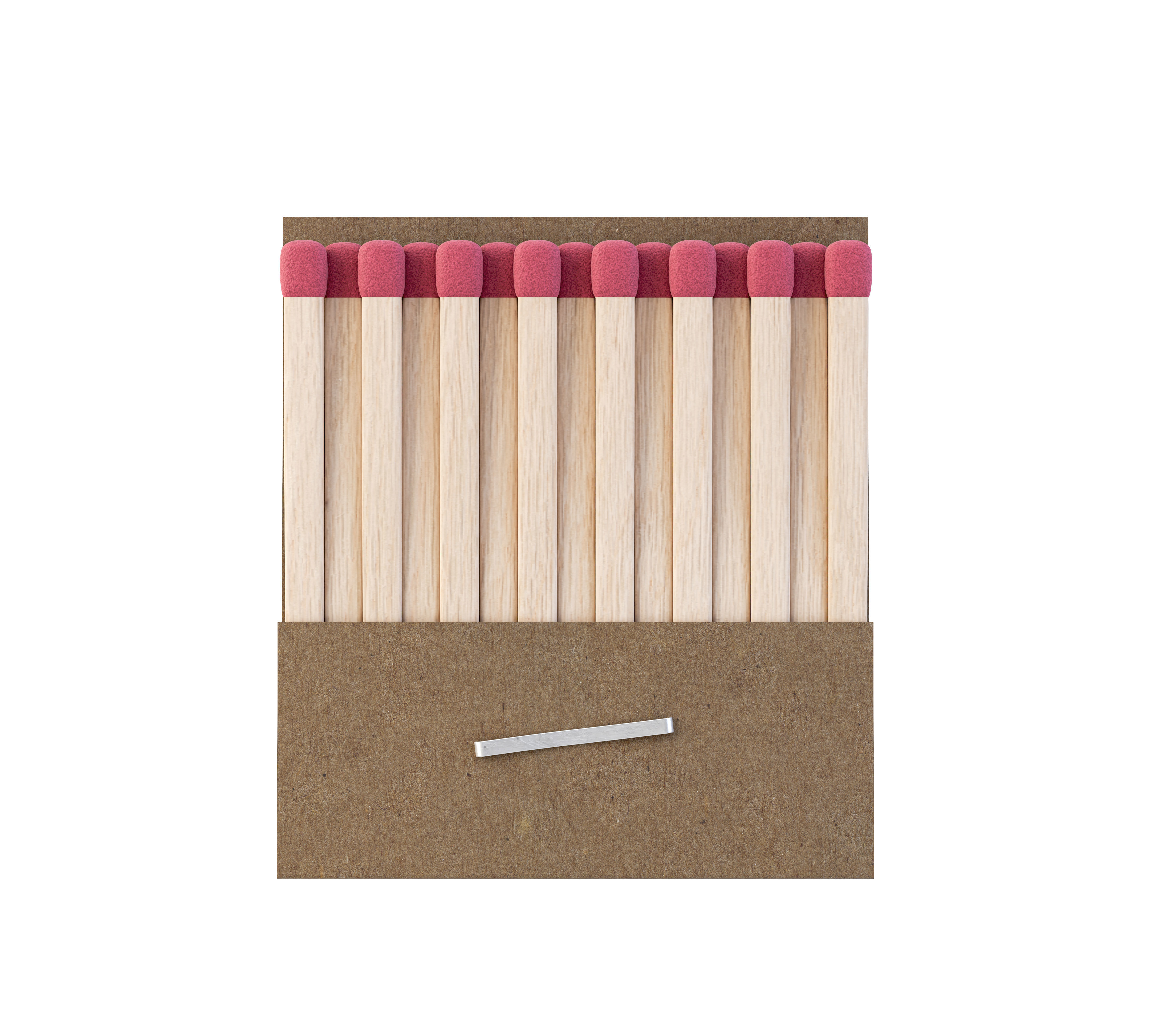 Book Of Matches 3D model_9