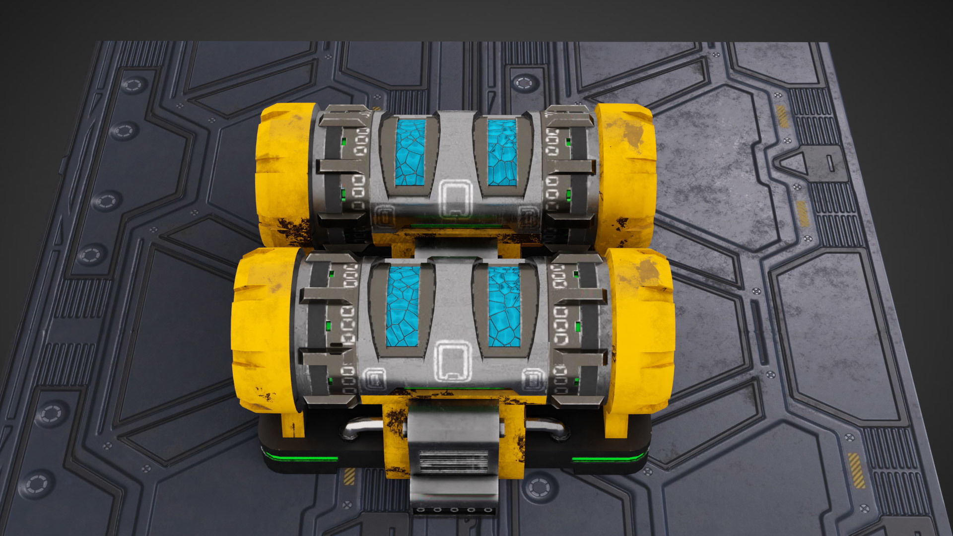 Sci Fi Generator 3D model_2
