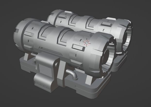 Sci Fi Generator 3D model_11