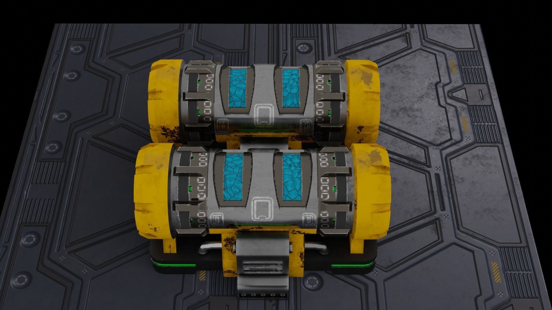 Sci Fi Generator 3D model_9