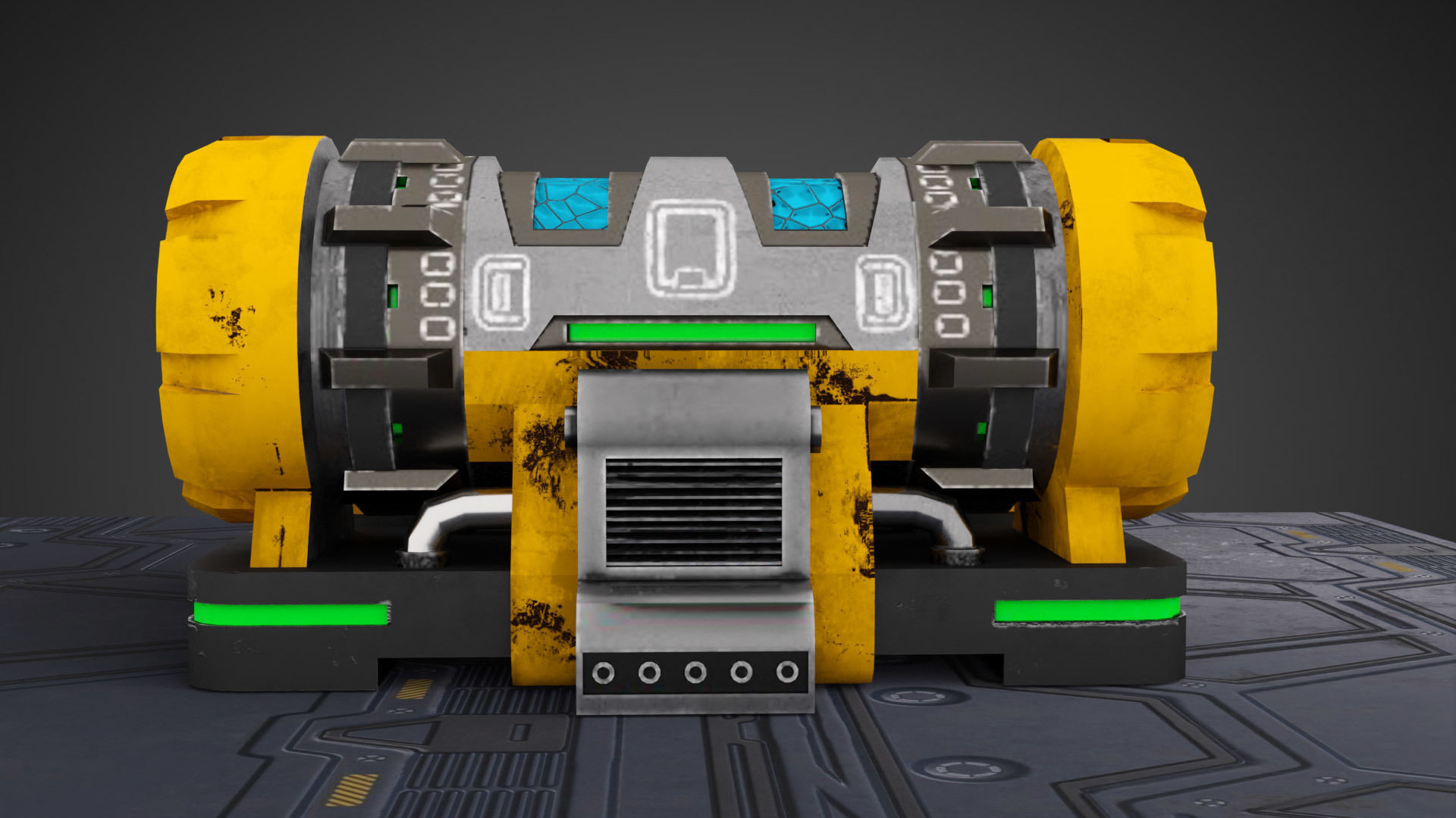 Sci Fi Generator 3D model_4