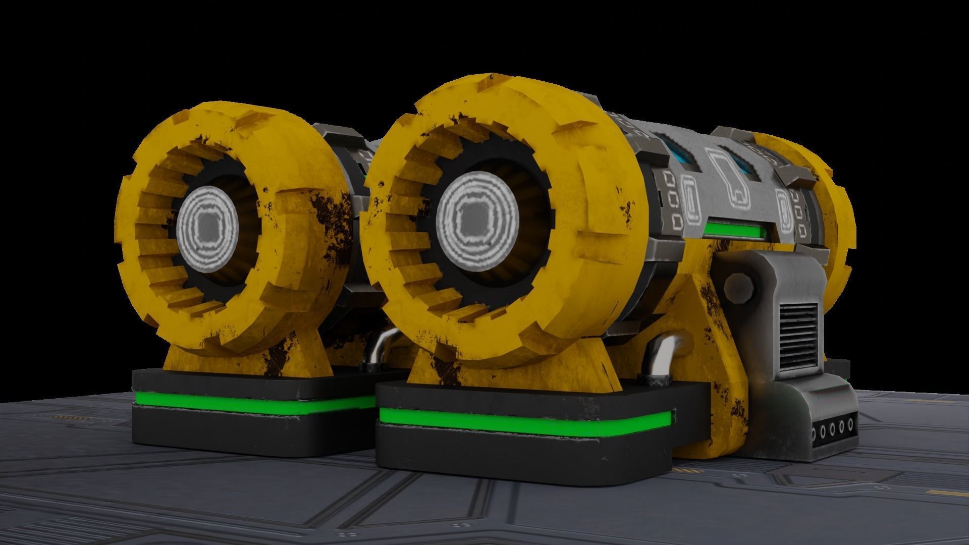 Sci Fi Generator 3D model_8