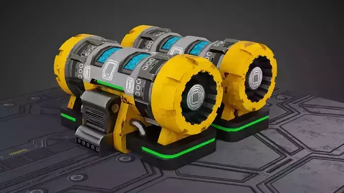 Sci Fi Generator 3D model