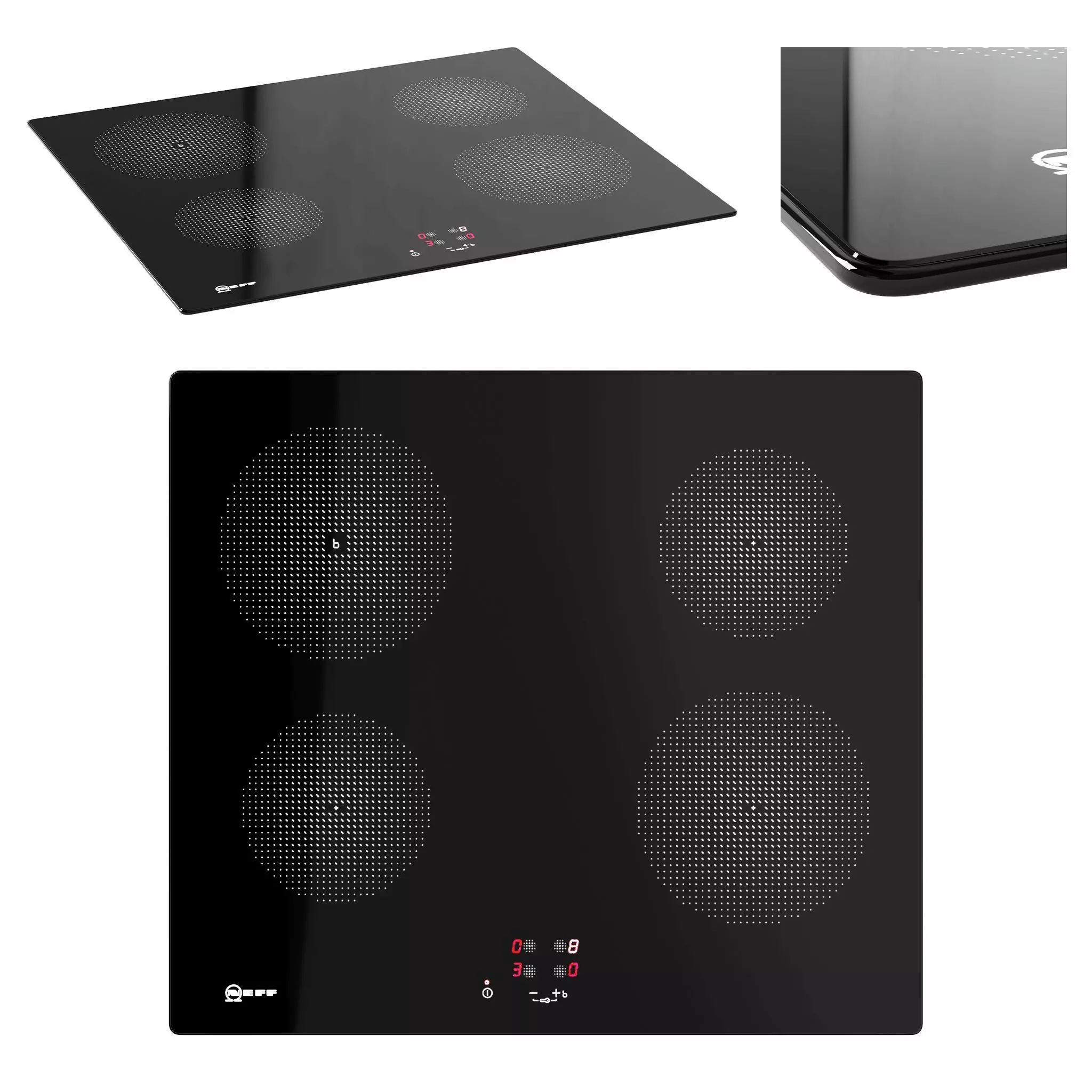 Neff  N30 T36CA50X1U 60cm Induction Hob Low-poly 3D model_0