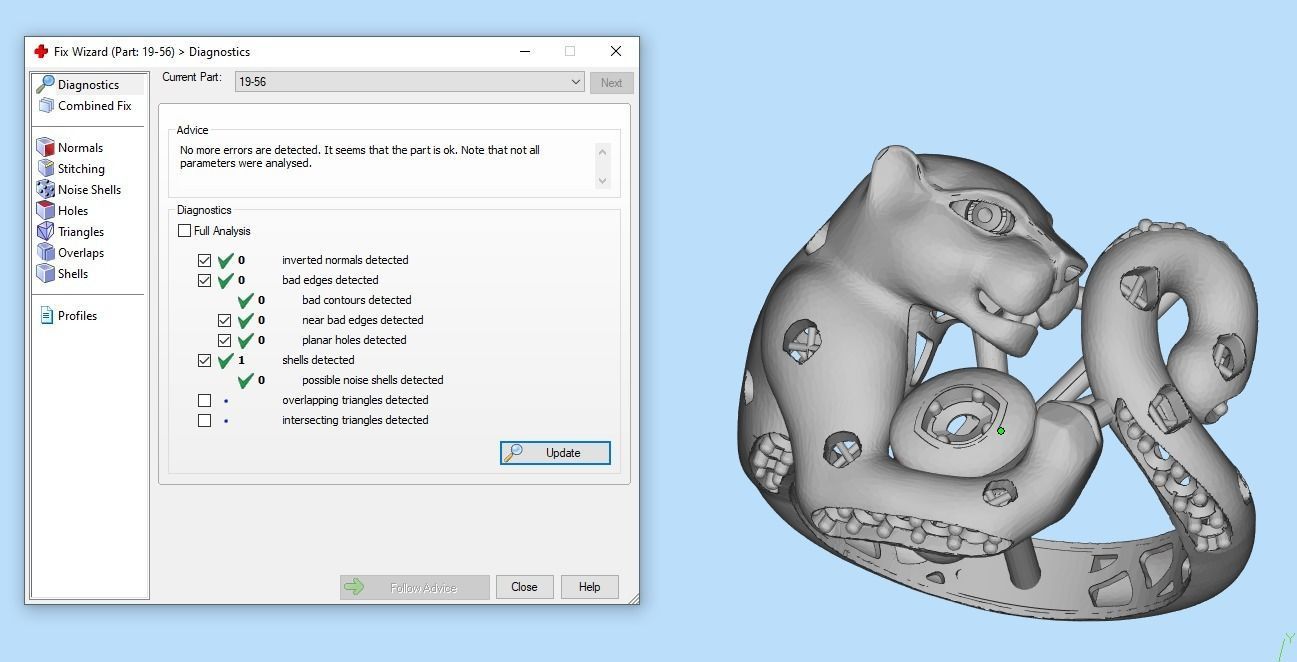 Collection 3d Ring Jewellery Jaguar and Leopard  3D print model_47