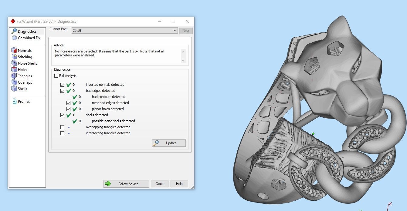 Collection 3d Ring Jewellery Jaguar and Leopard  3D print model_11