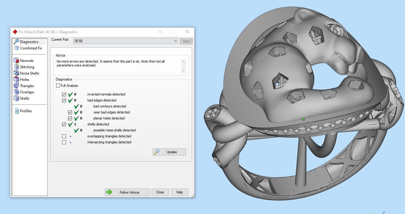 Collection 3d Ring Jewellery Jaguar and Leopard  3D print model_23