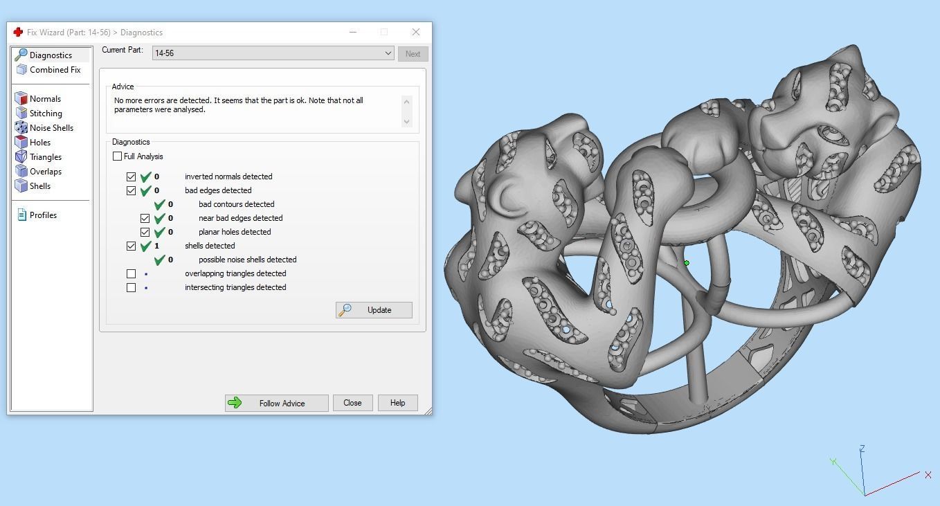 Collection 3d Ring Jewellery Jaguar and Leopard  3D print model_39