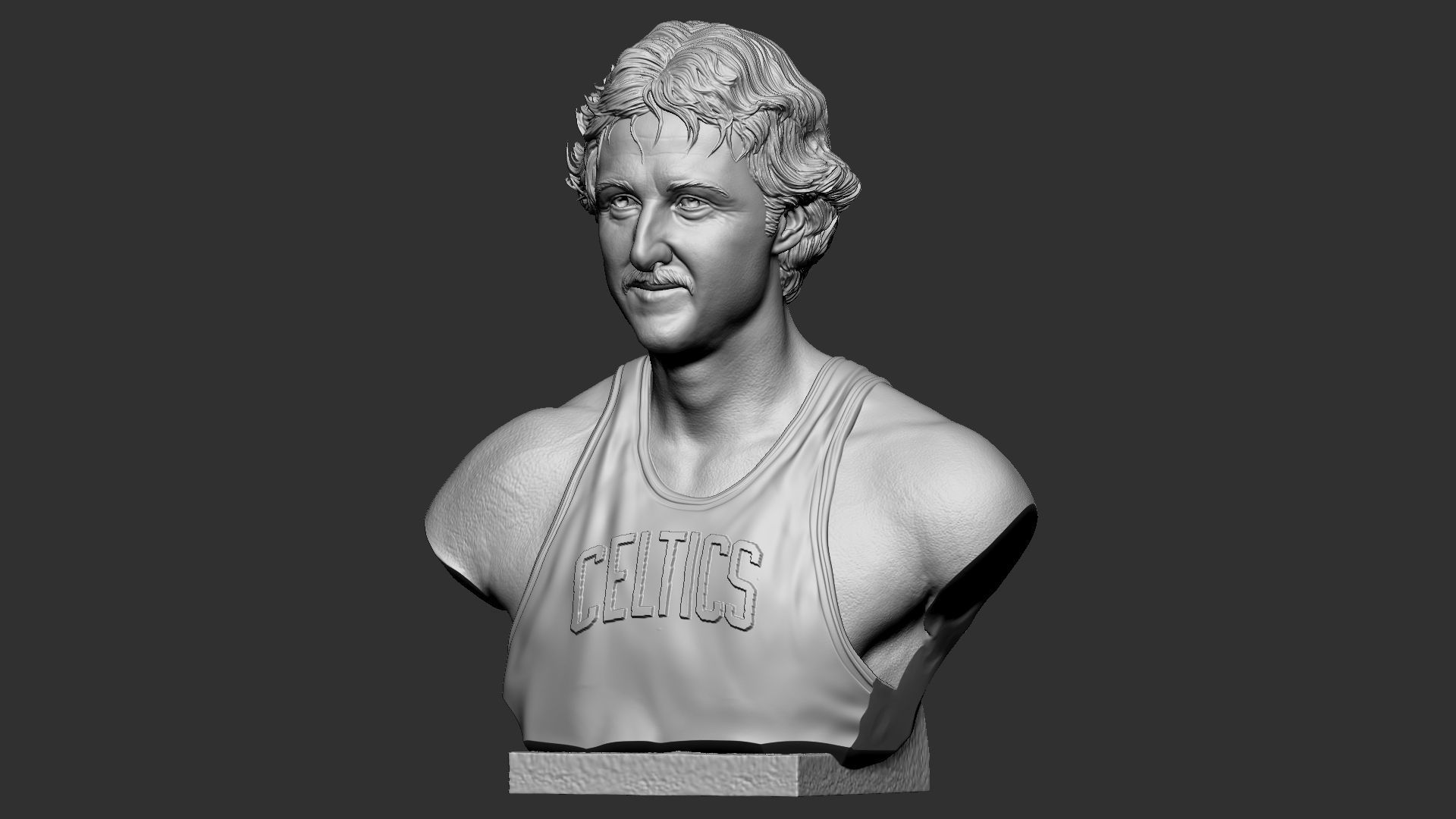 Larry Bird 3D print model_43