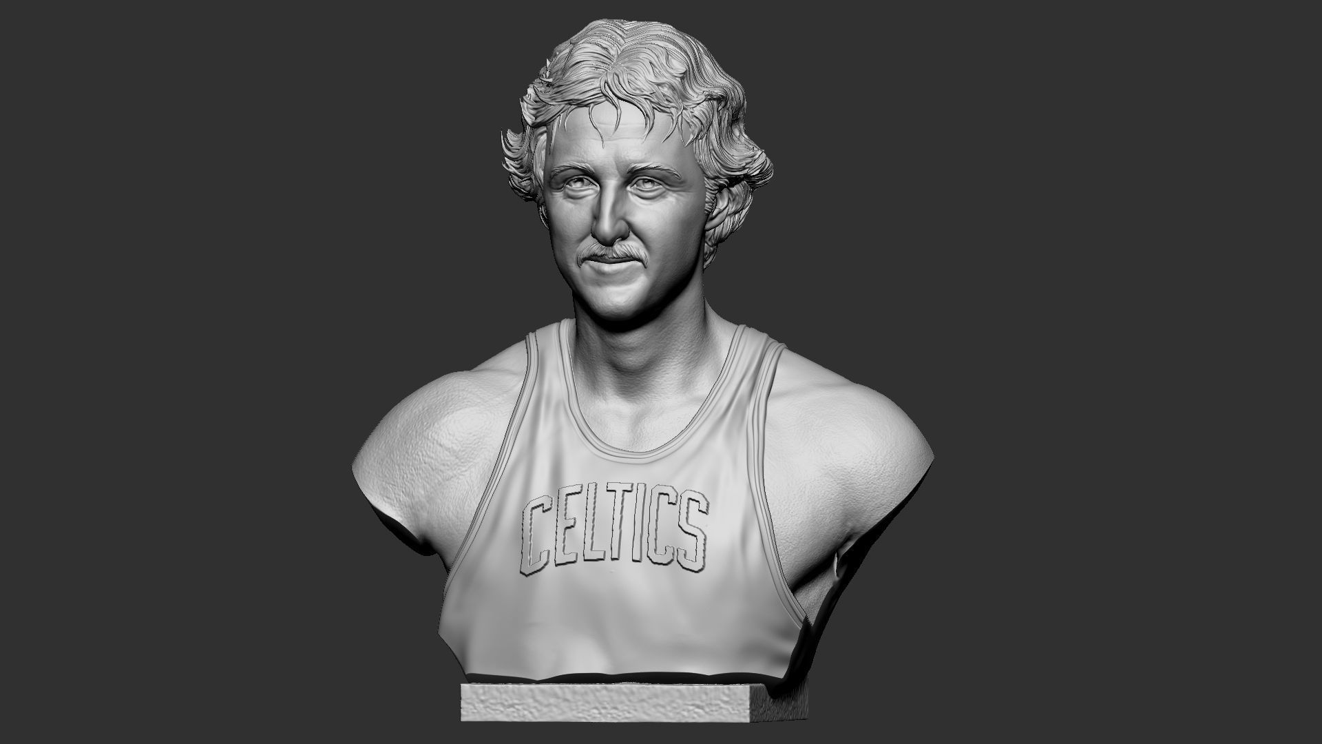 Larry Bird 3D print model_36