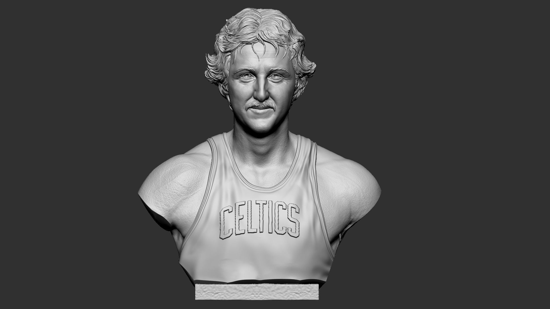 Larry Bird 3D print model_4