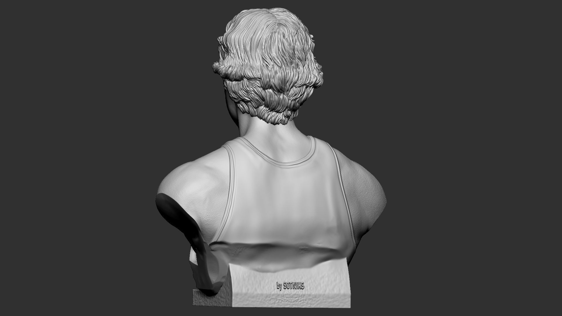 Larry Bird 3D print model_15