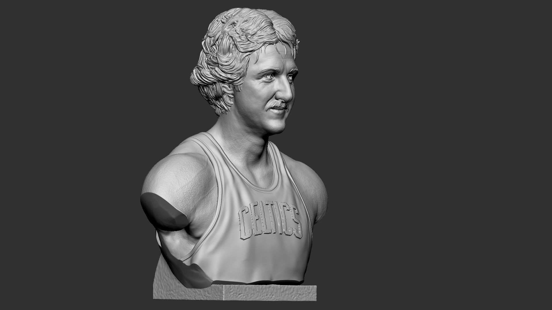 Larry Bird 3D print model_31
