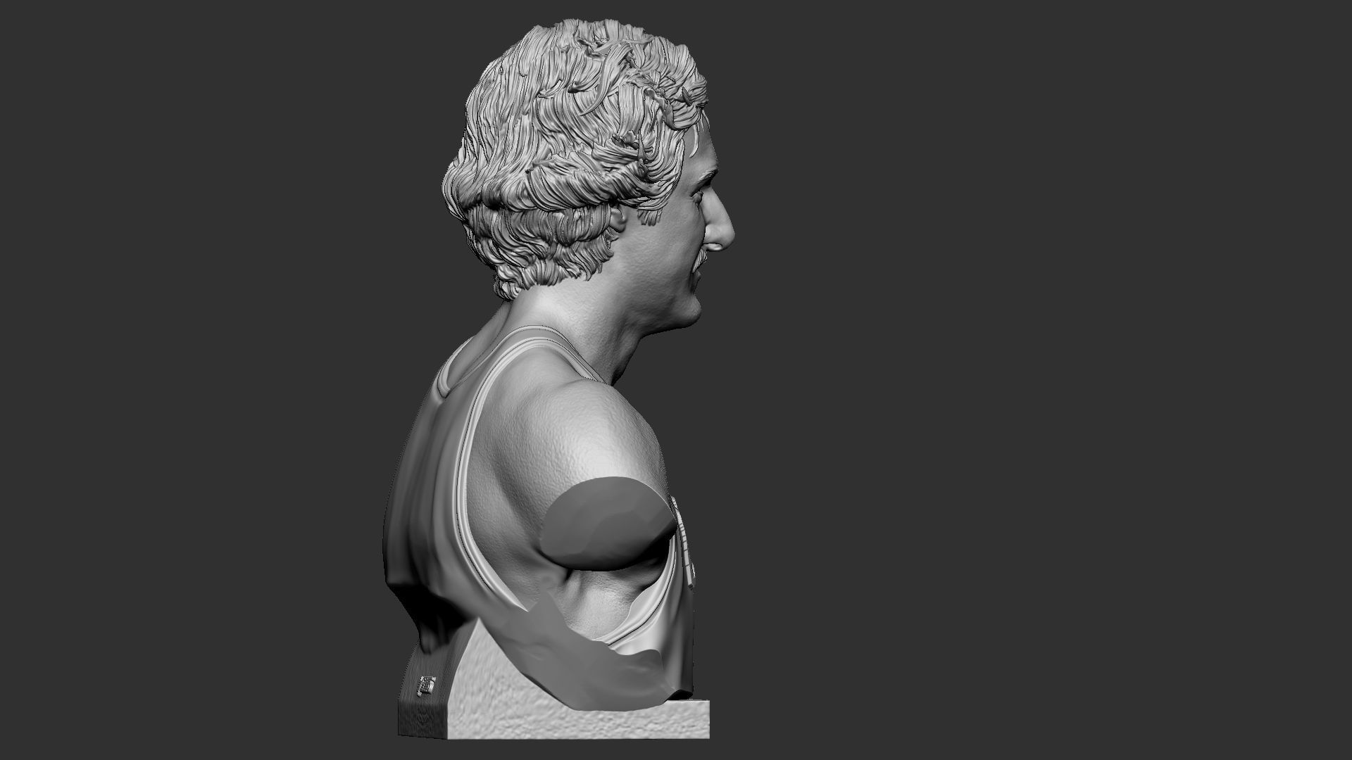 Larry Bird 3D print model_25