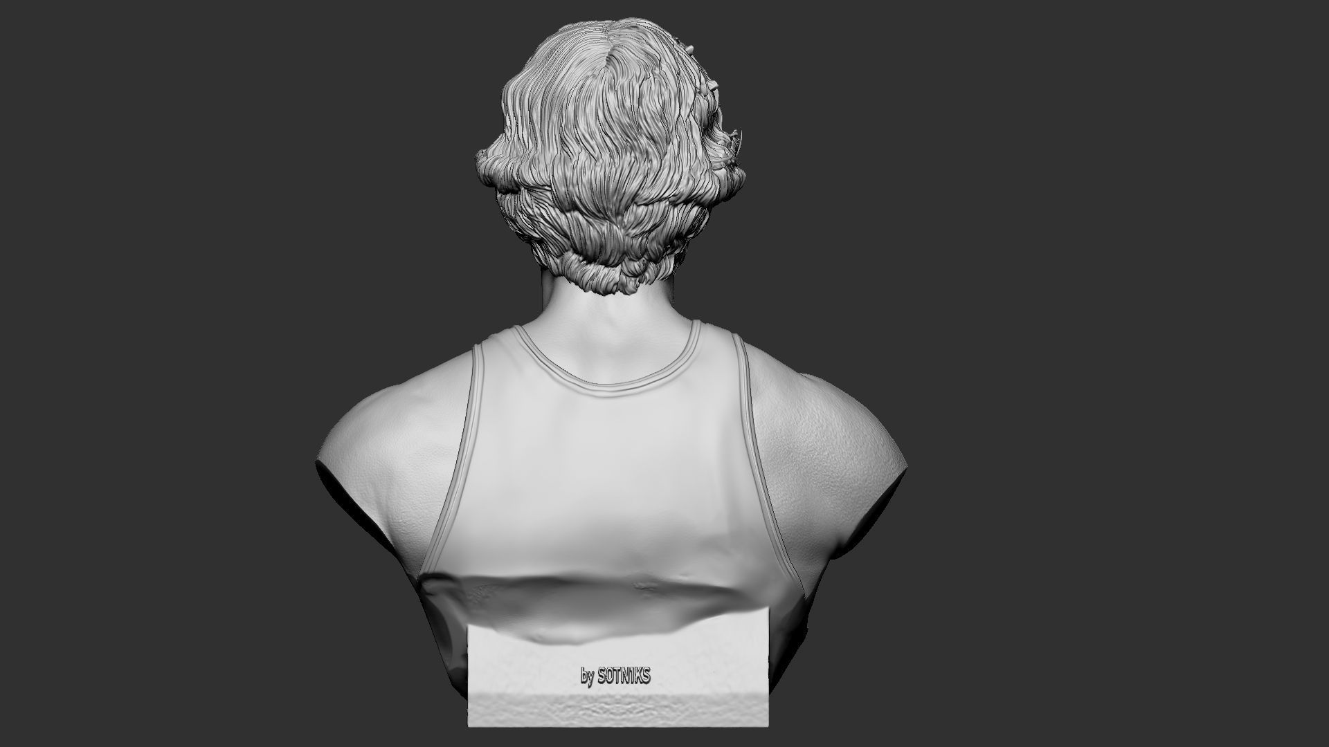 Larry Bird 3D print model_18