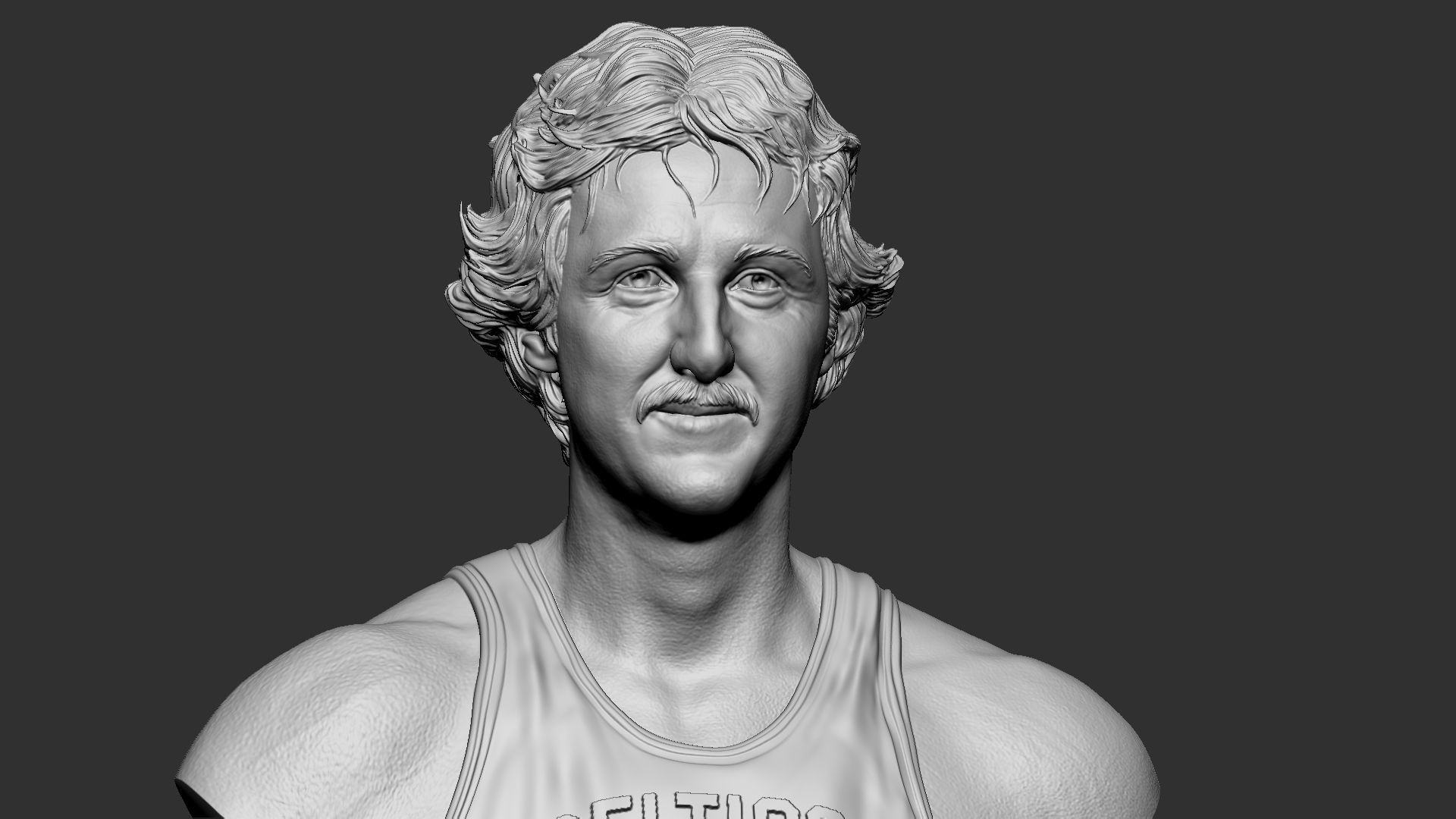 Larry Bird 3D print model_2