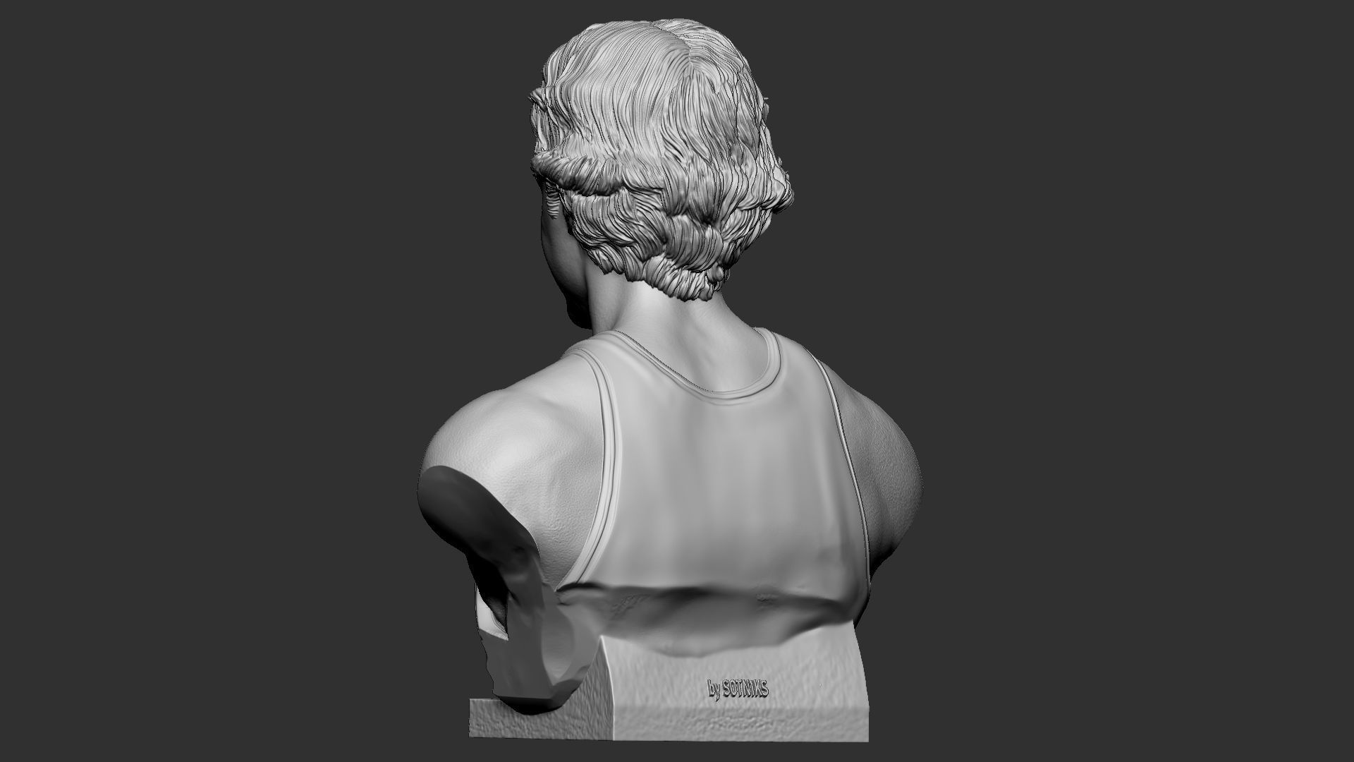 Larry Bird 3D print model_14