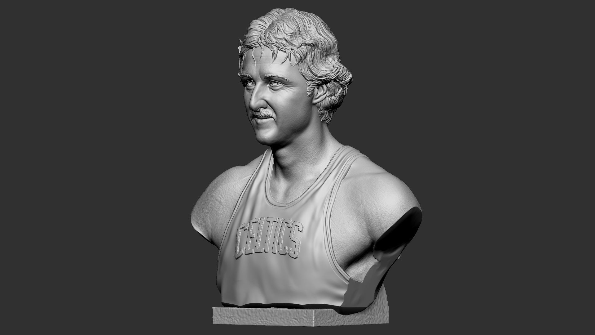 Larry Bird 3D print model_44