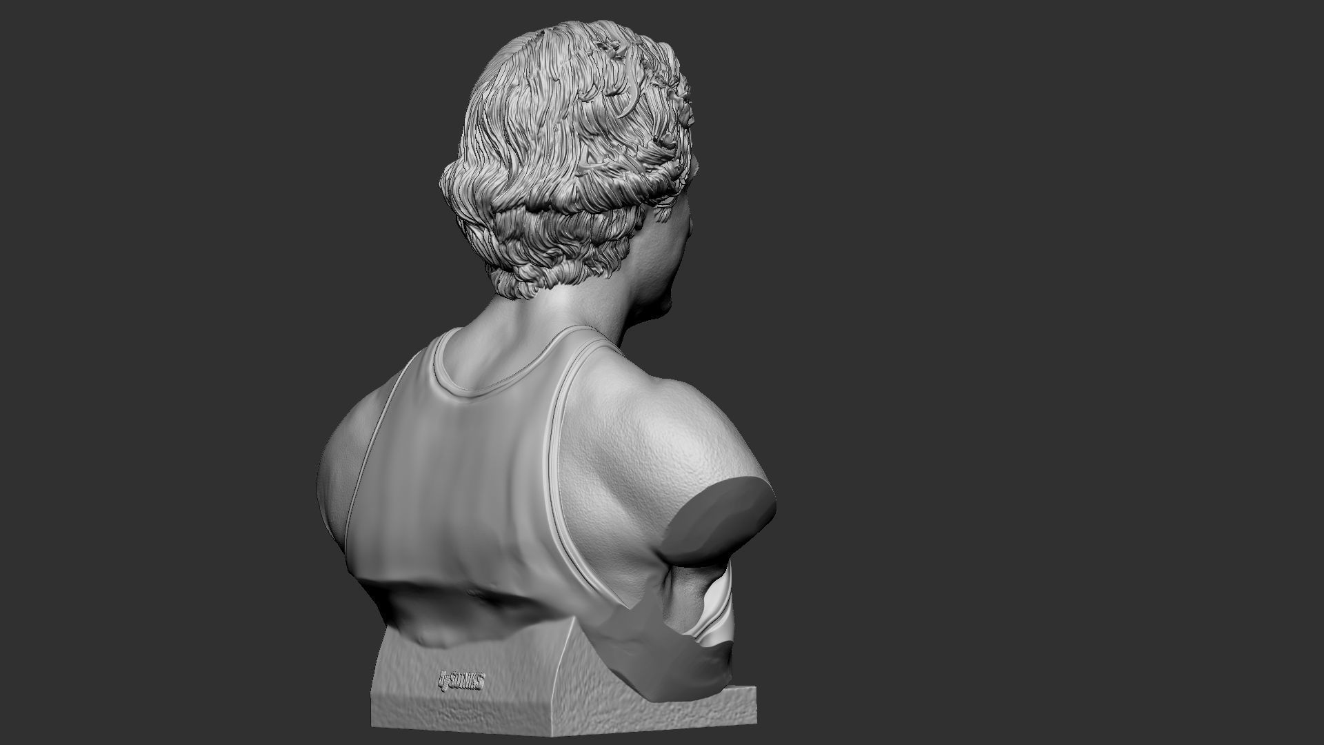 Larry Bird 3D print model_22