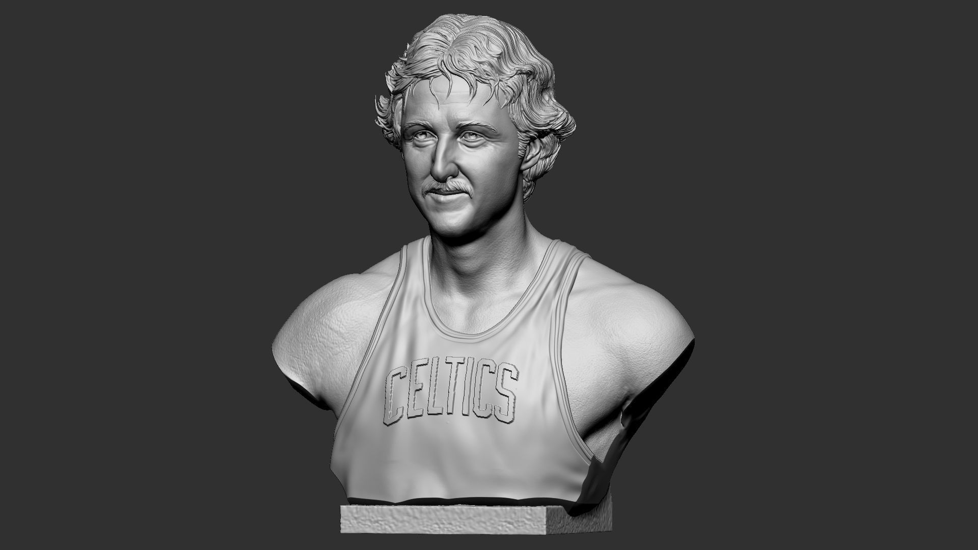 Larry Bird 3D print model_42