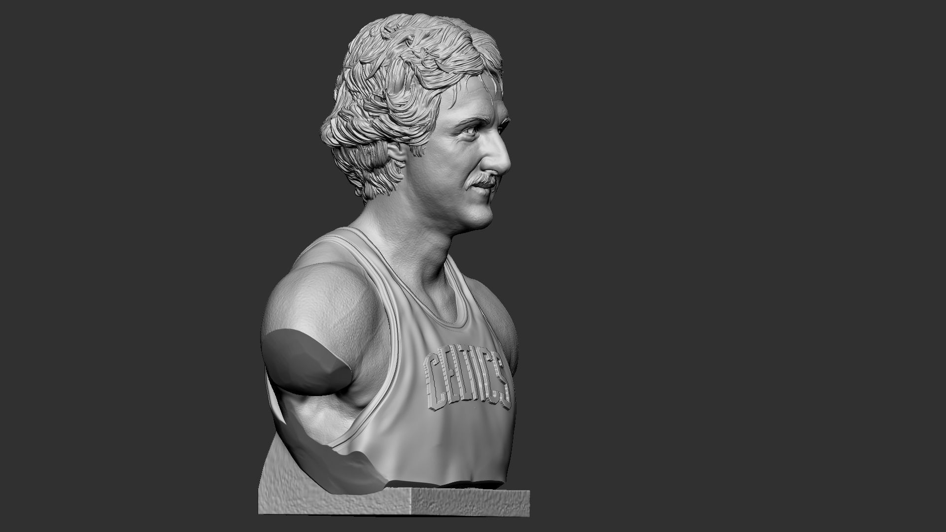 Larry Bird 3D print model_29
