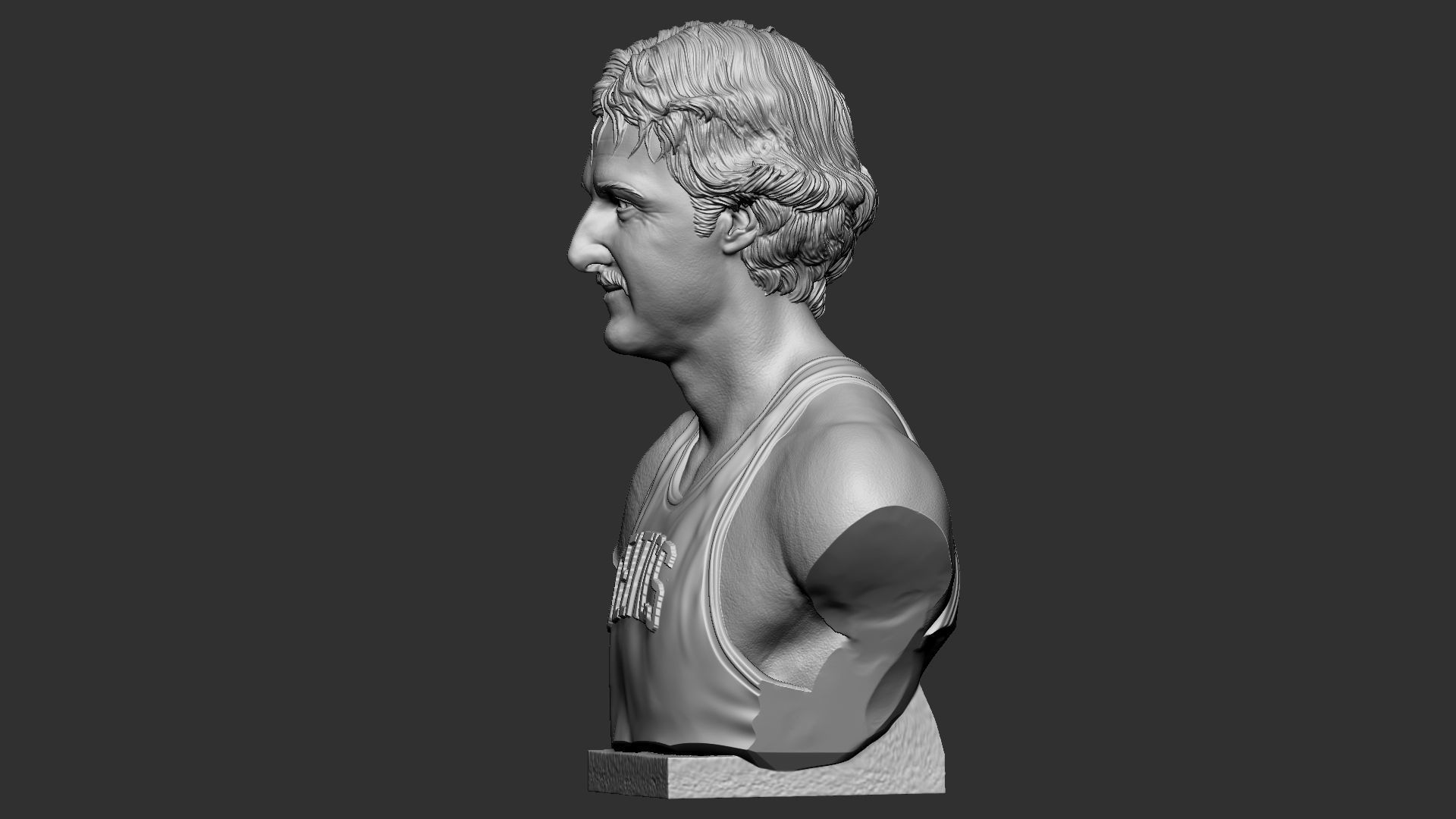 Larry Bird 3D print model_8