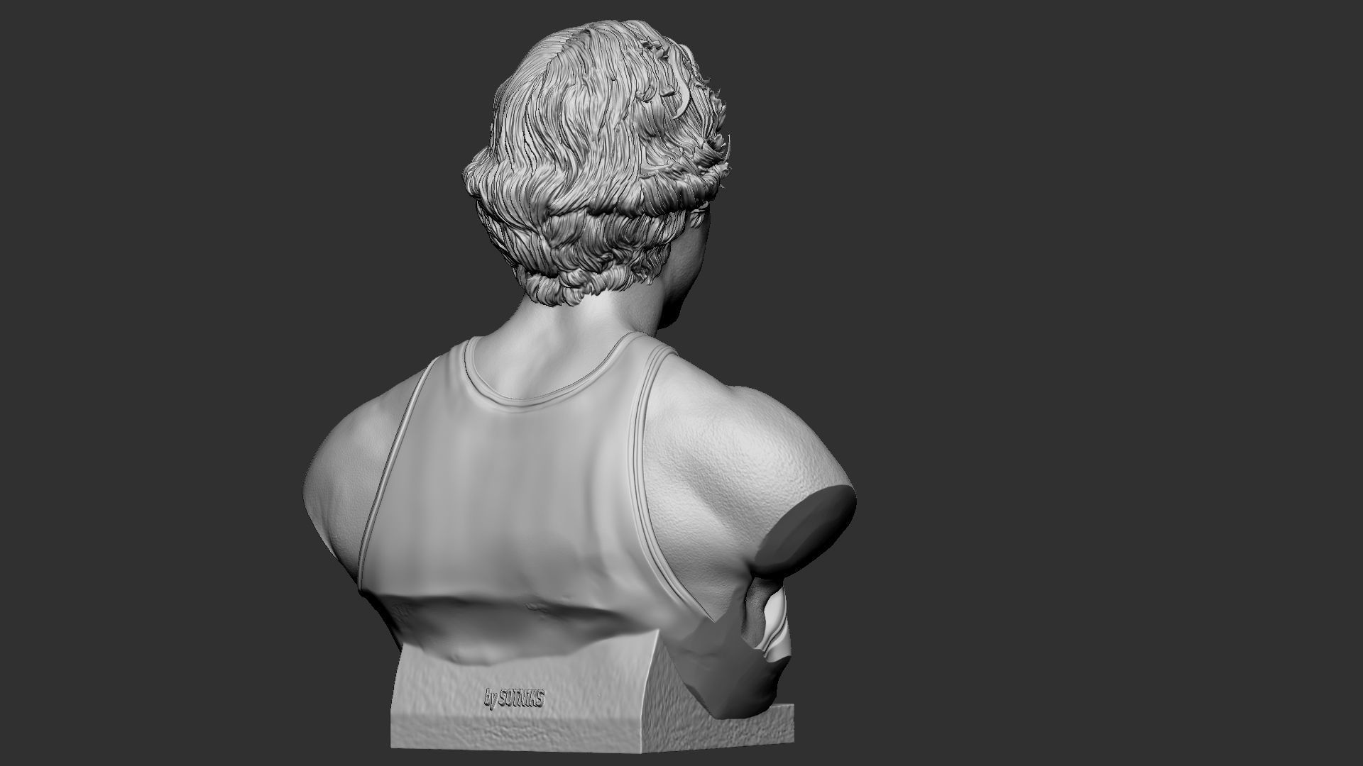 Larry Bird 3D print model_21