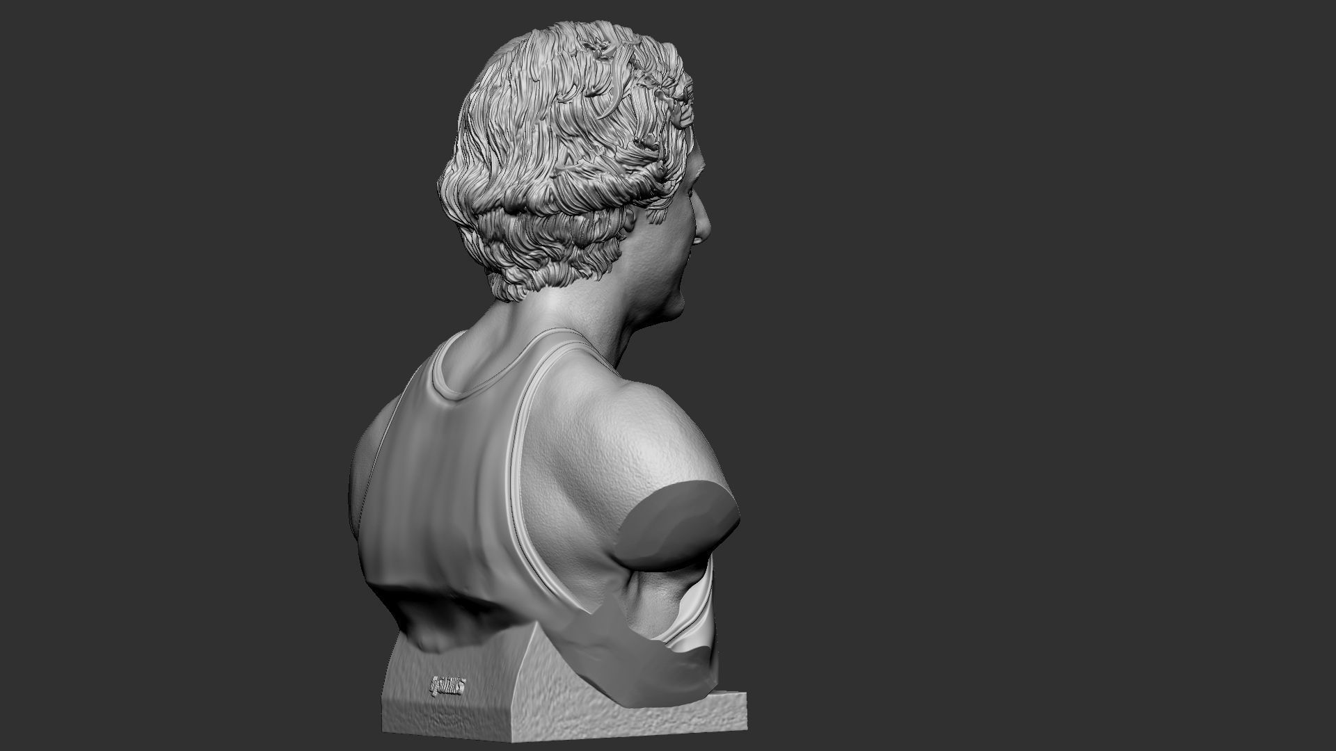 Larry Bird 3D print model_23