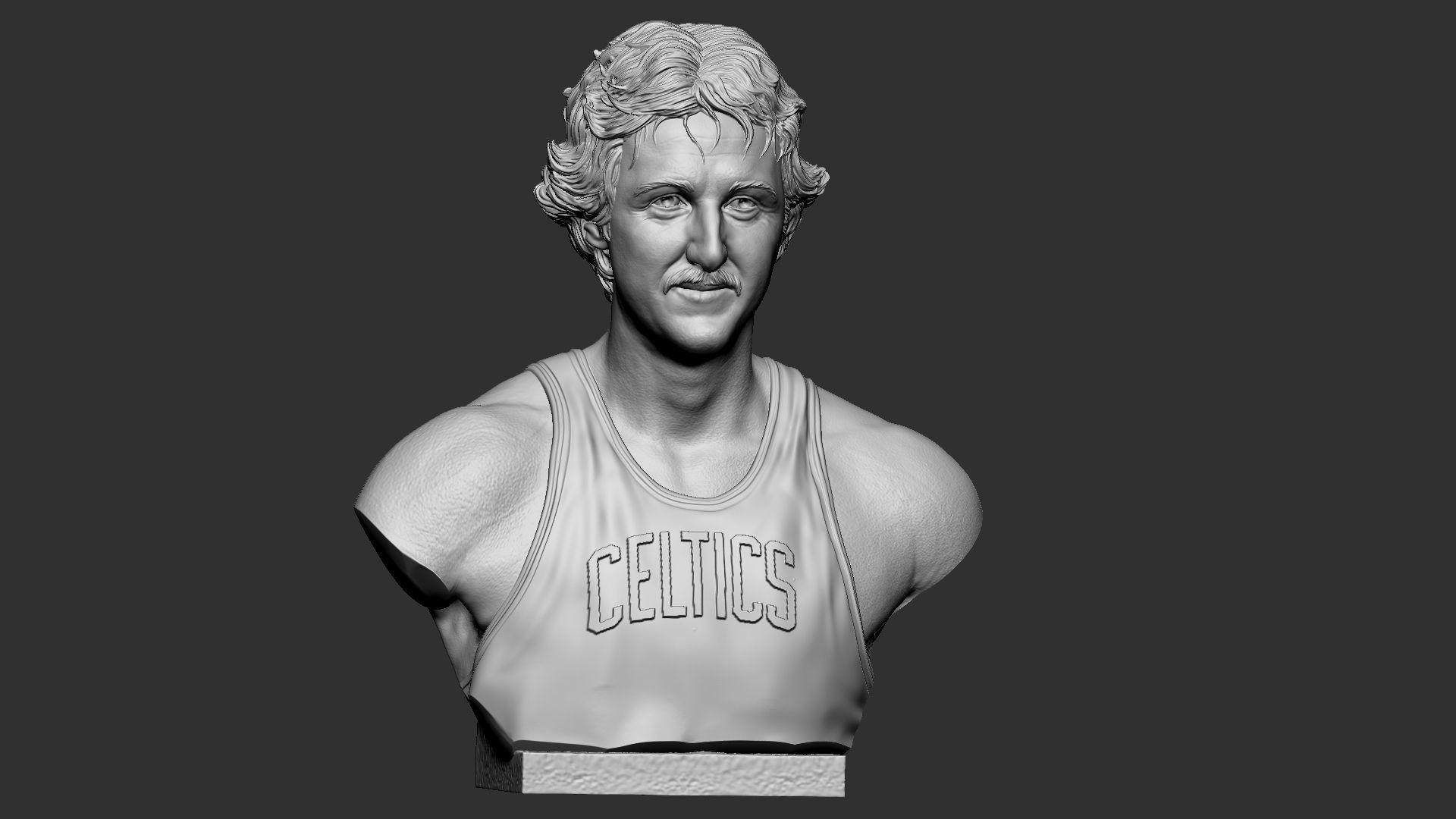 Larry Bird 3D print model_33