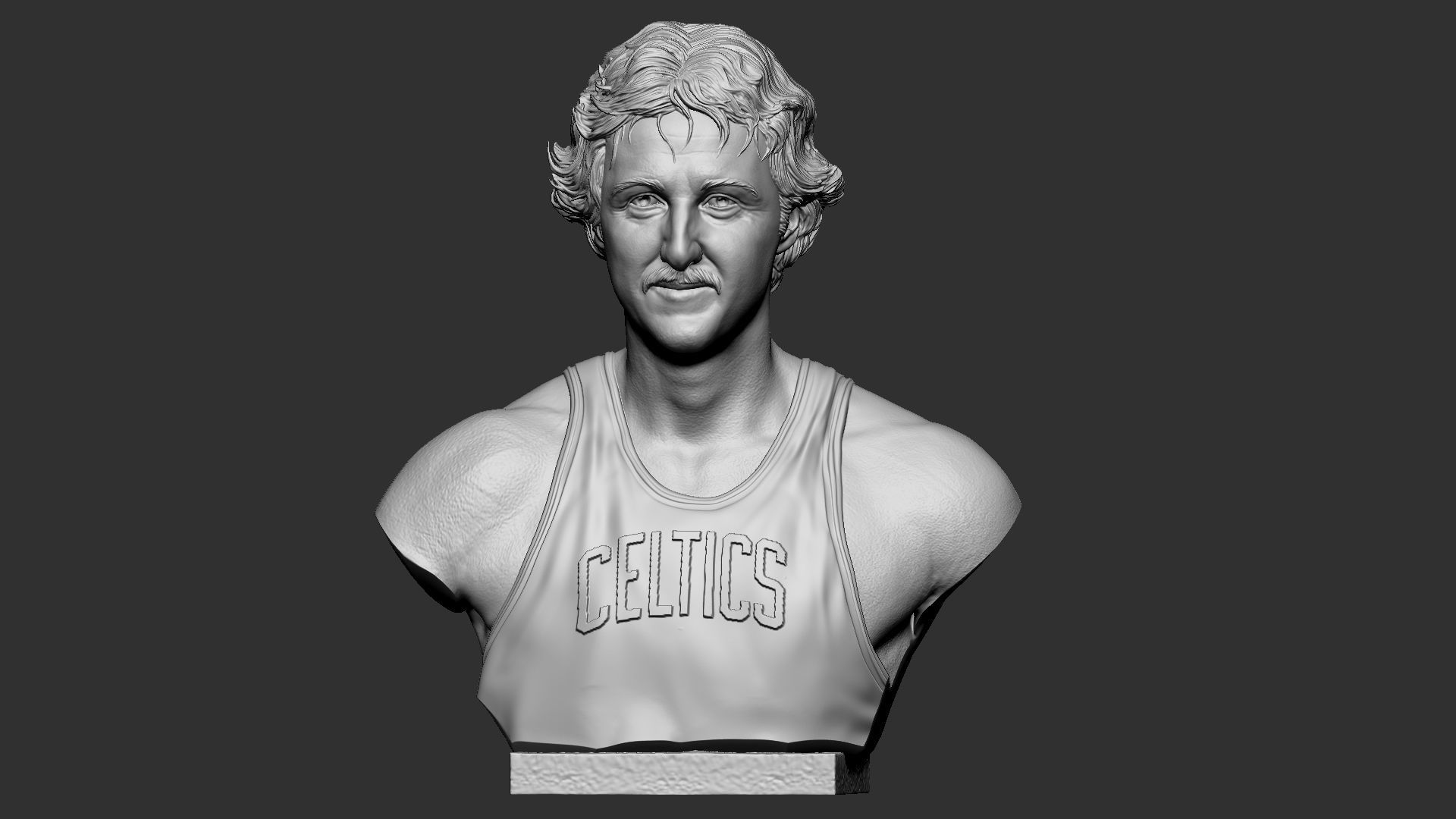 Larry Bird 3D print model_27
