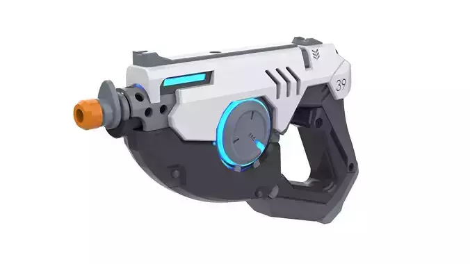 Tracer Blaster Original Skin - Printable 3d model - STL files 3D print model
