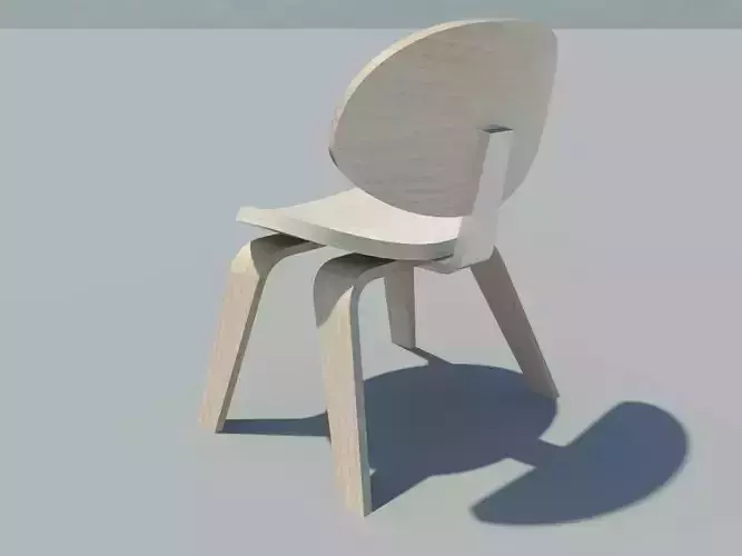 Revit Wooden Chair Family