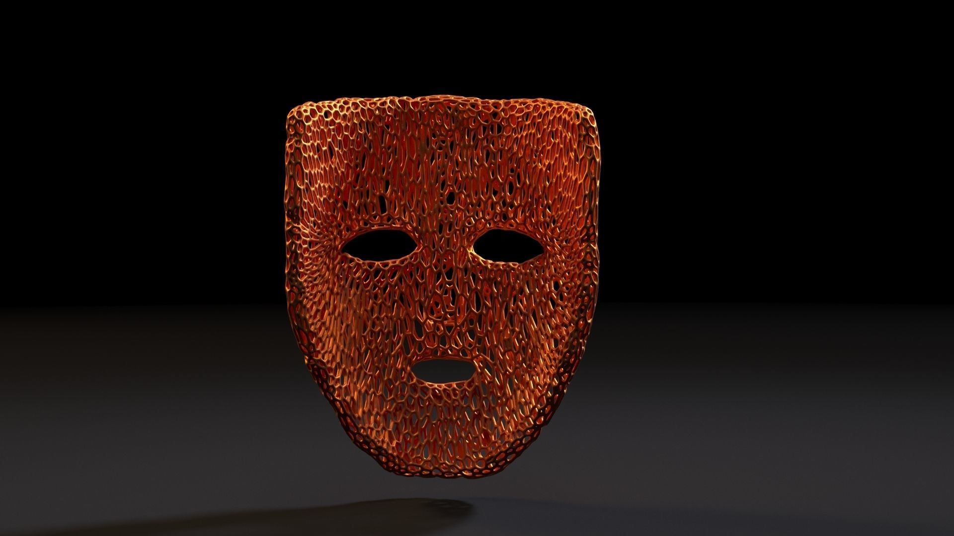 Loki mask 3D print model_4
