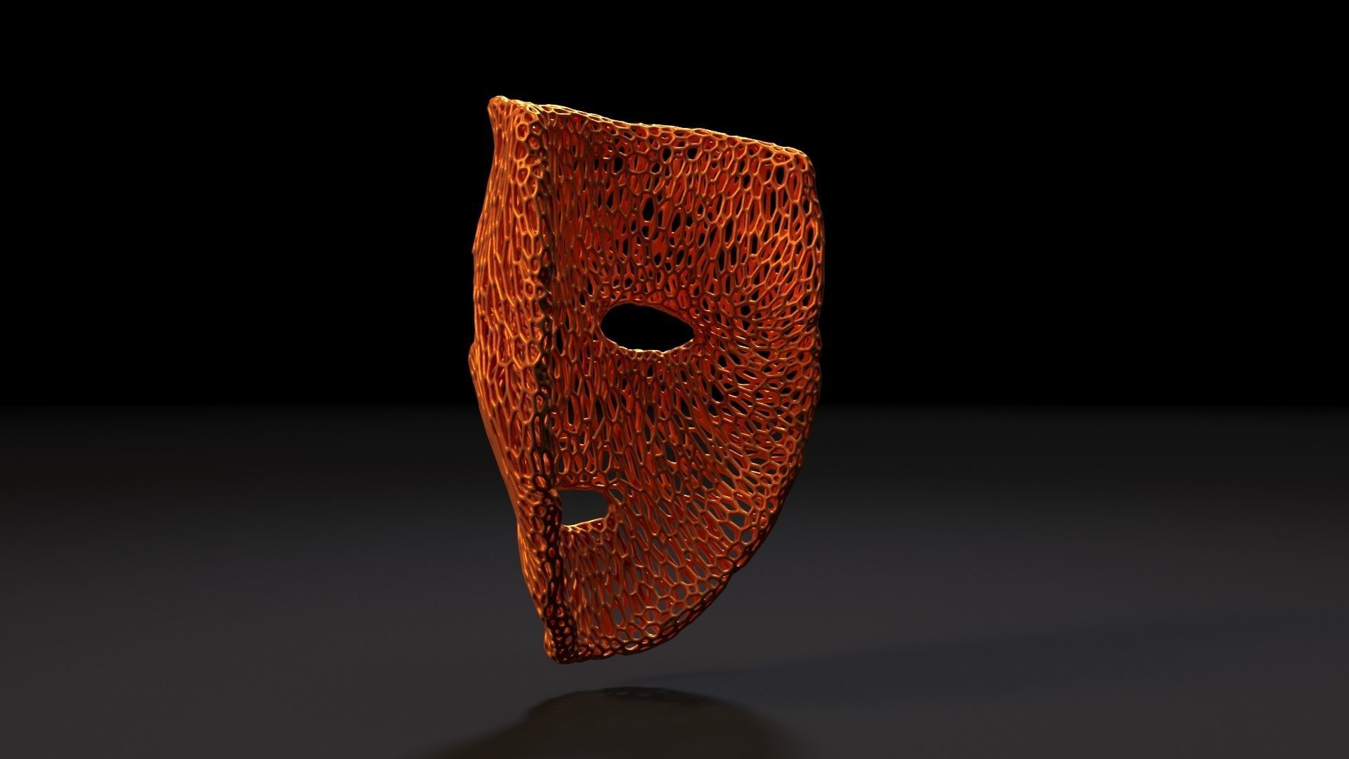 Loki mask 3D print model_3