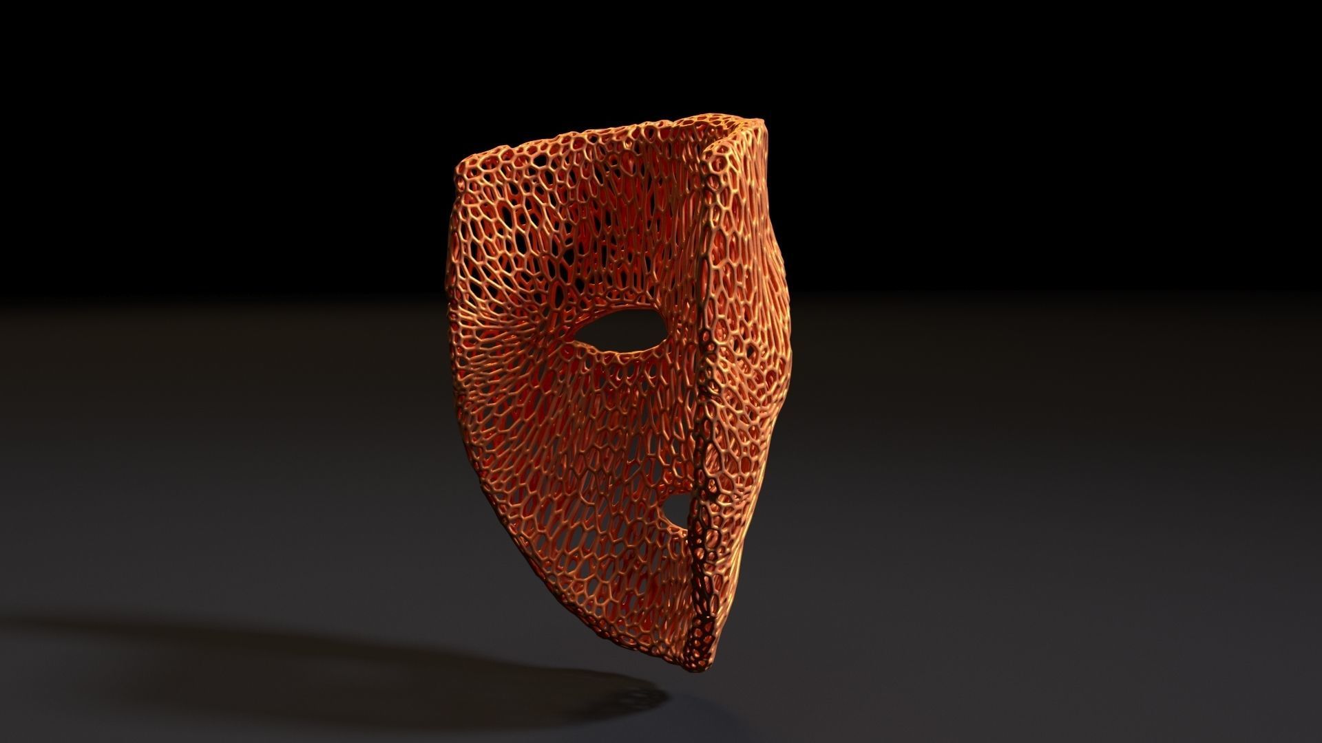 Loki mask 3D print model_5
