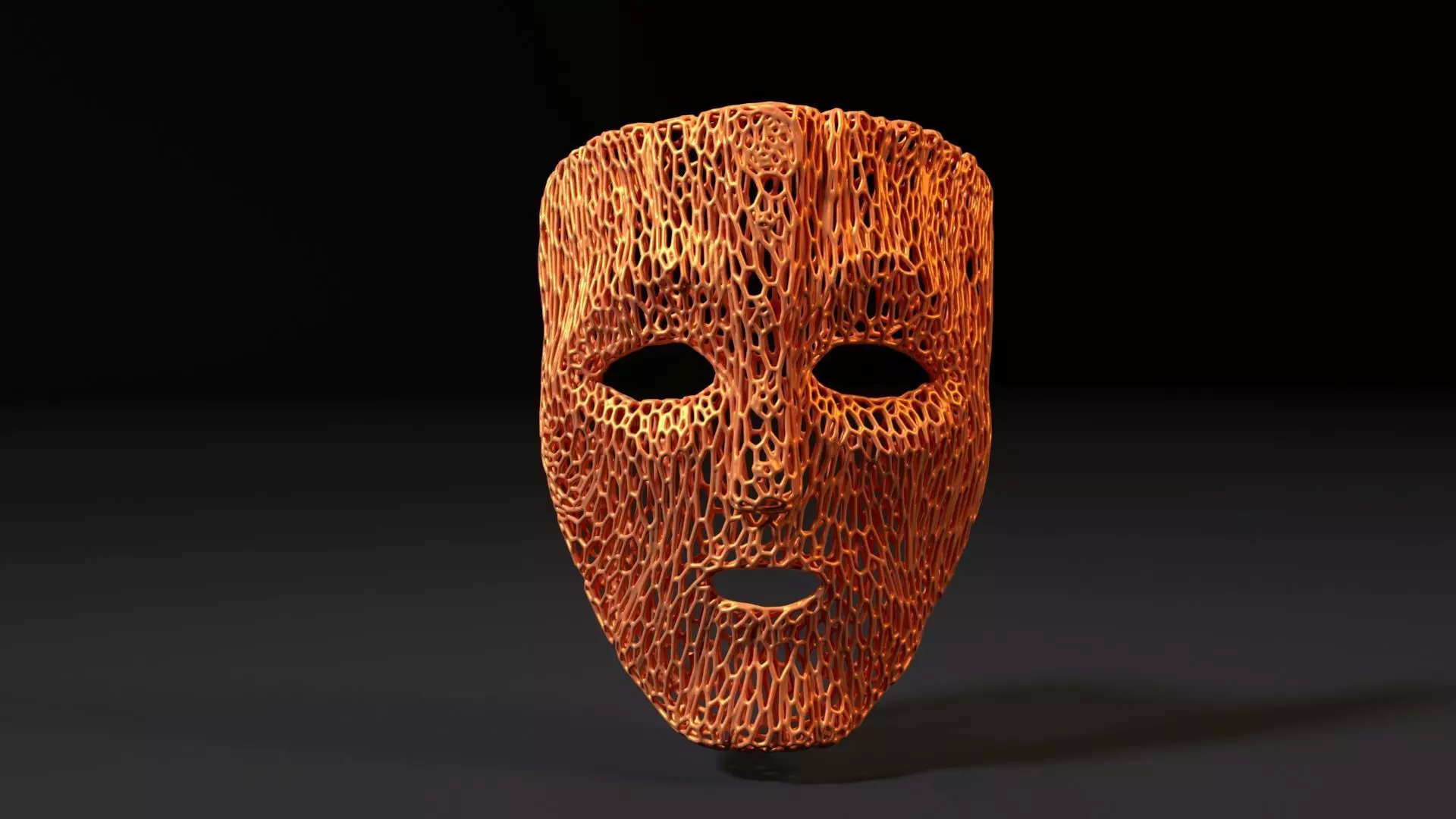 Loki mask 3D print model_0
