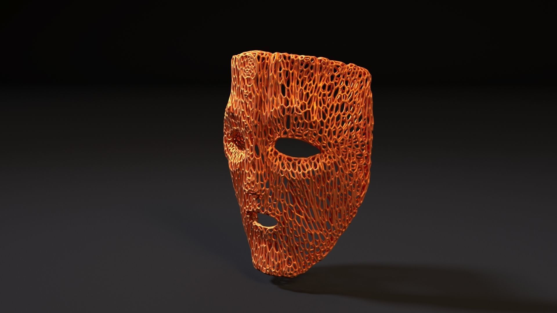 Loki mask 3D print model_1