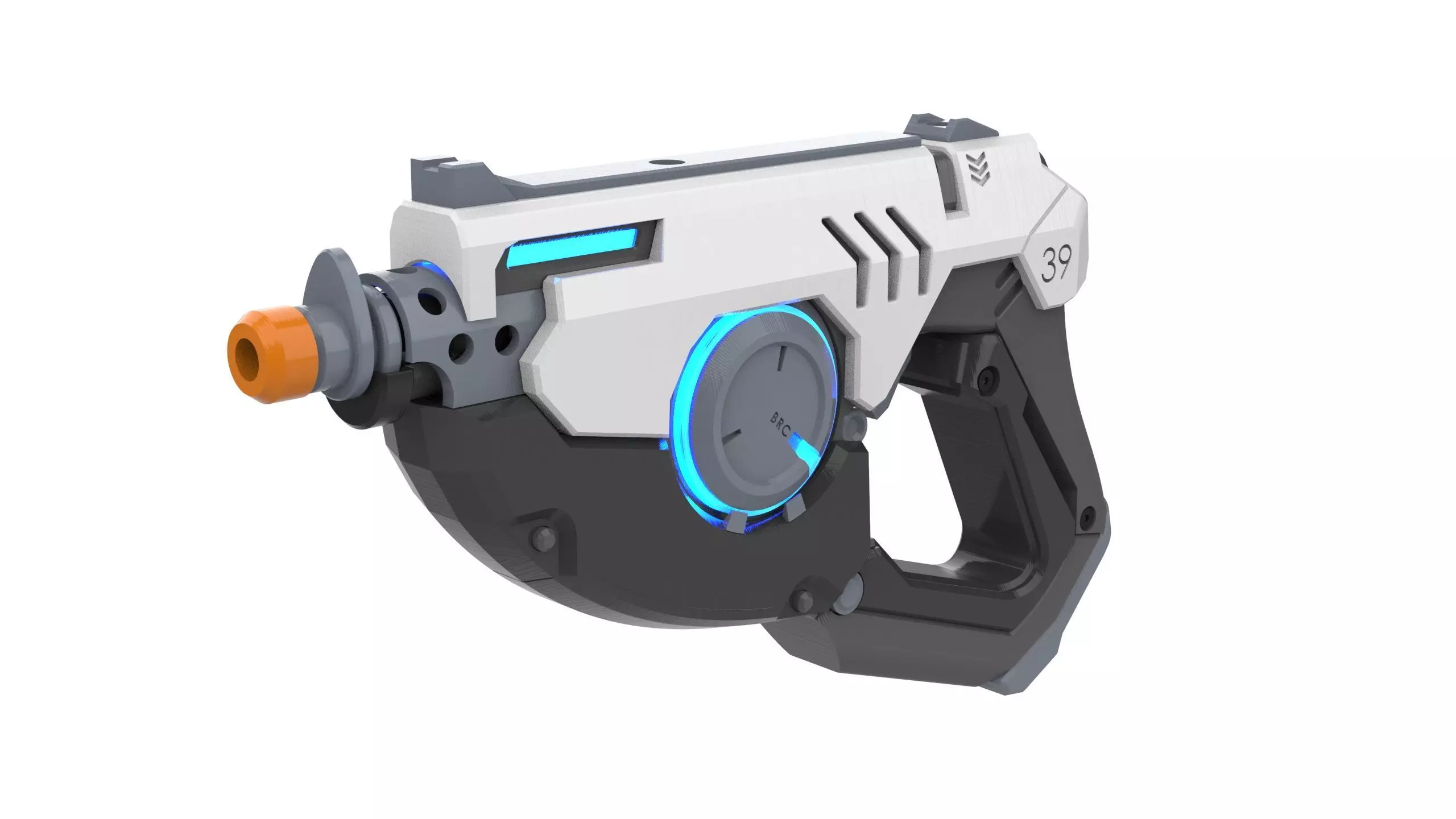 Tracer Blaster Original Skin - Commercial - Printable - STL 3D print model