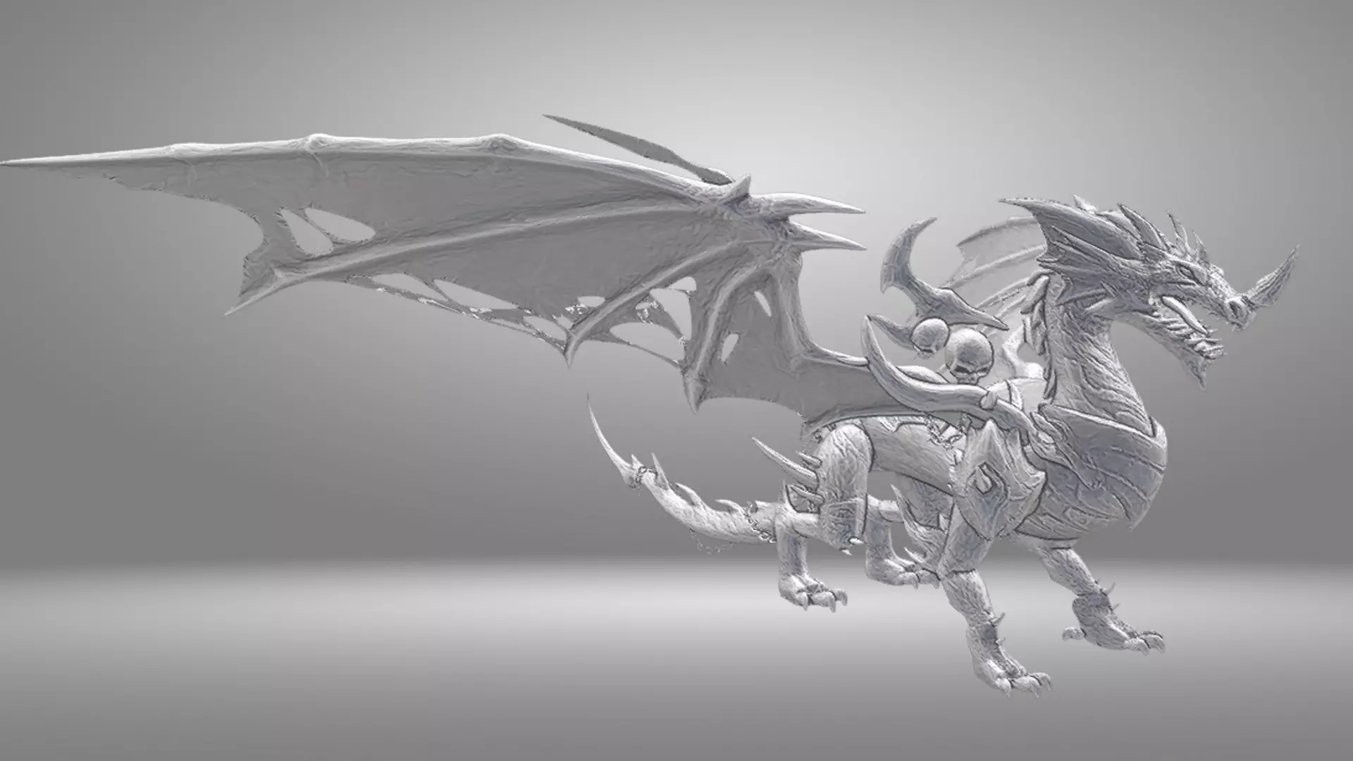 Dragon Sculpture 3D print model_0