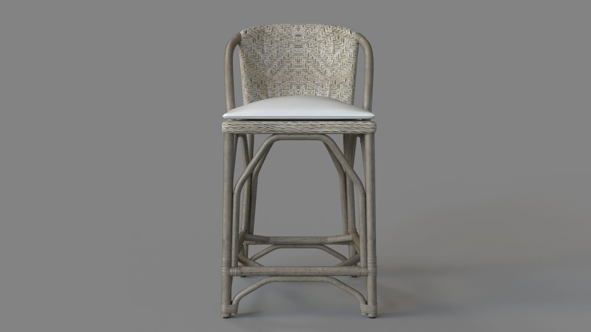 Waverly Bar And Counter Stool 3D model_1