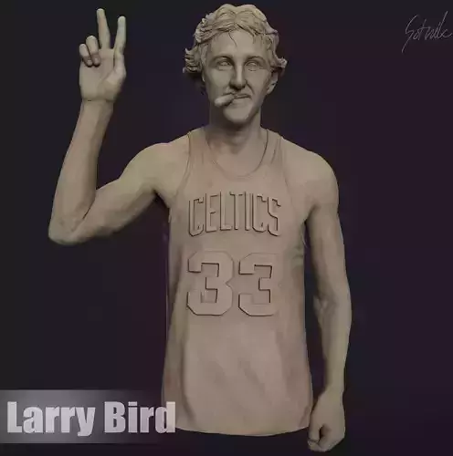 Larry Bird jewerly 3D print model