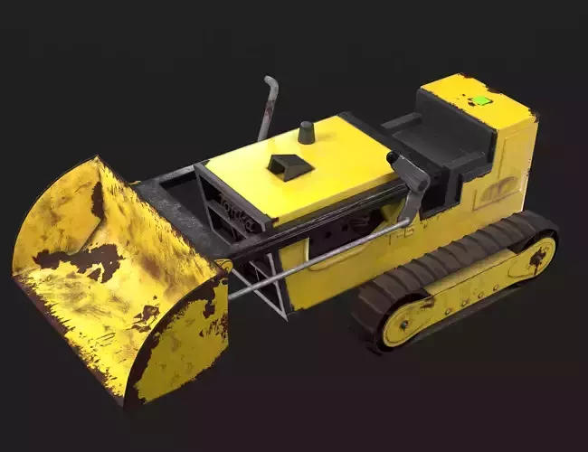 Old Tonka excavator toy