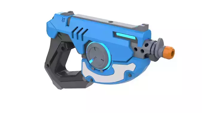   Tracer Blaster Punk Skin - Printable - STL 3D print model